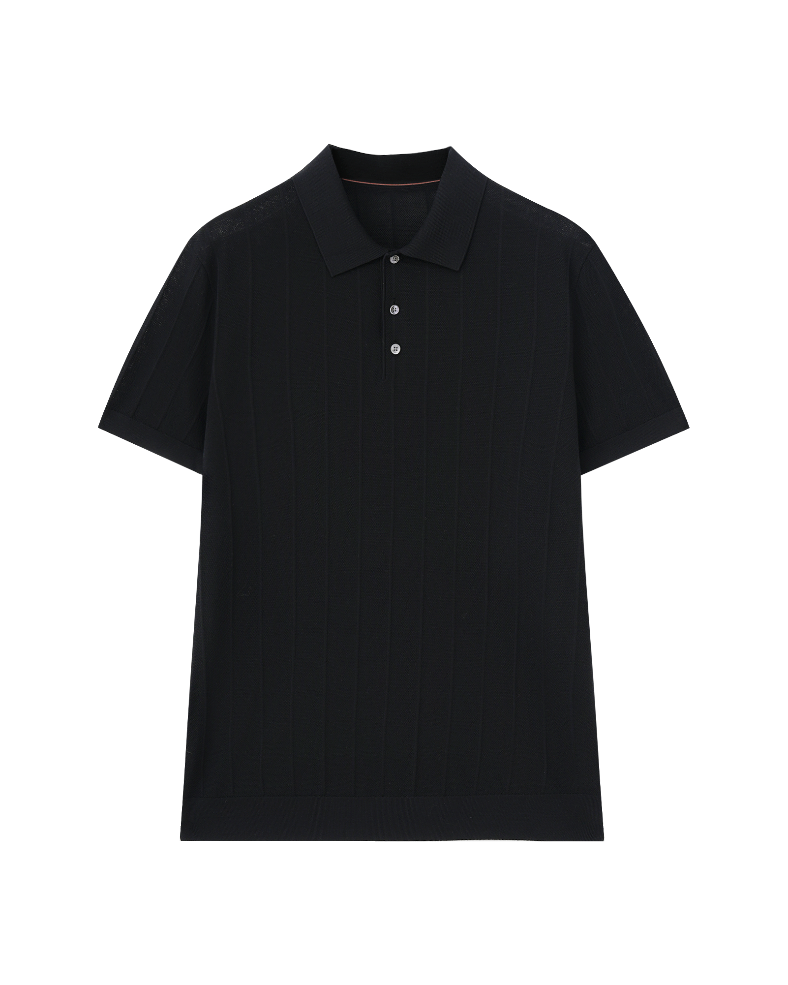 Textured Cotton Polo