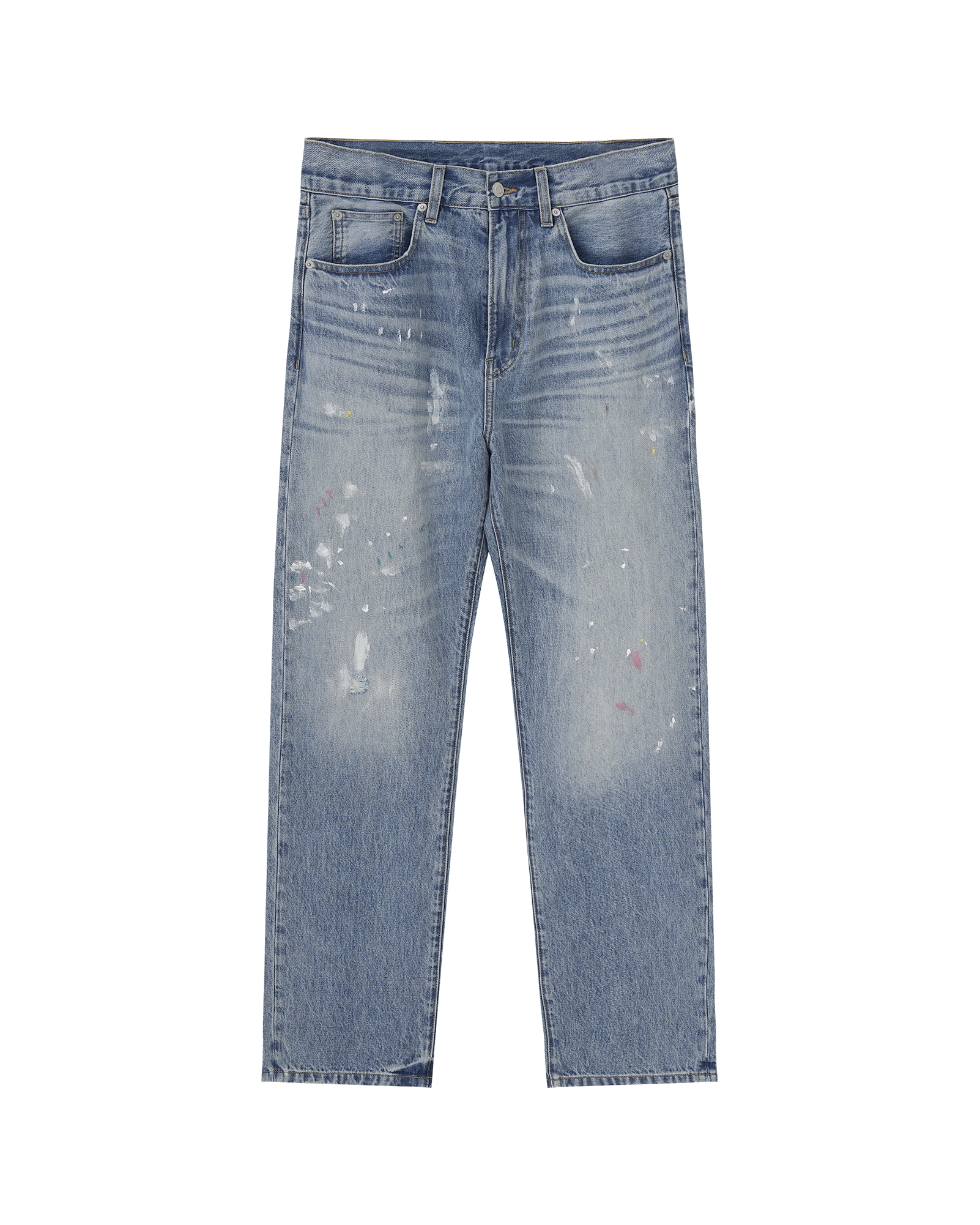 Cotton Distressed Tone Jeans