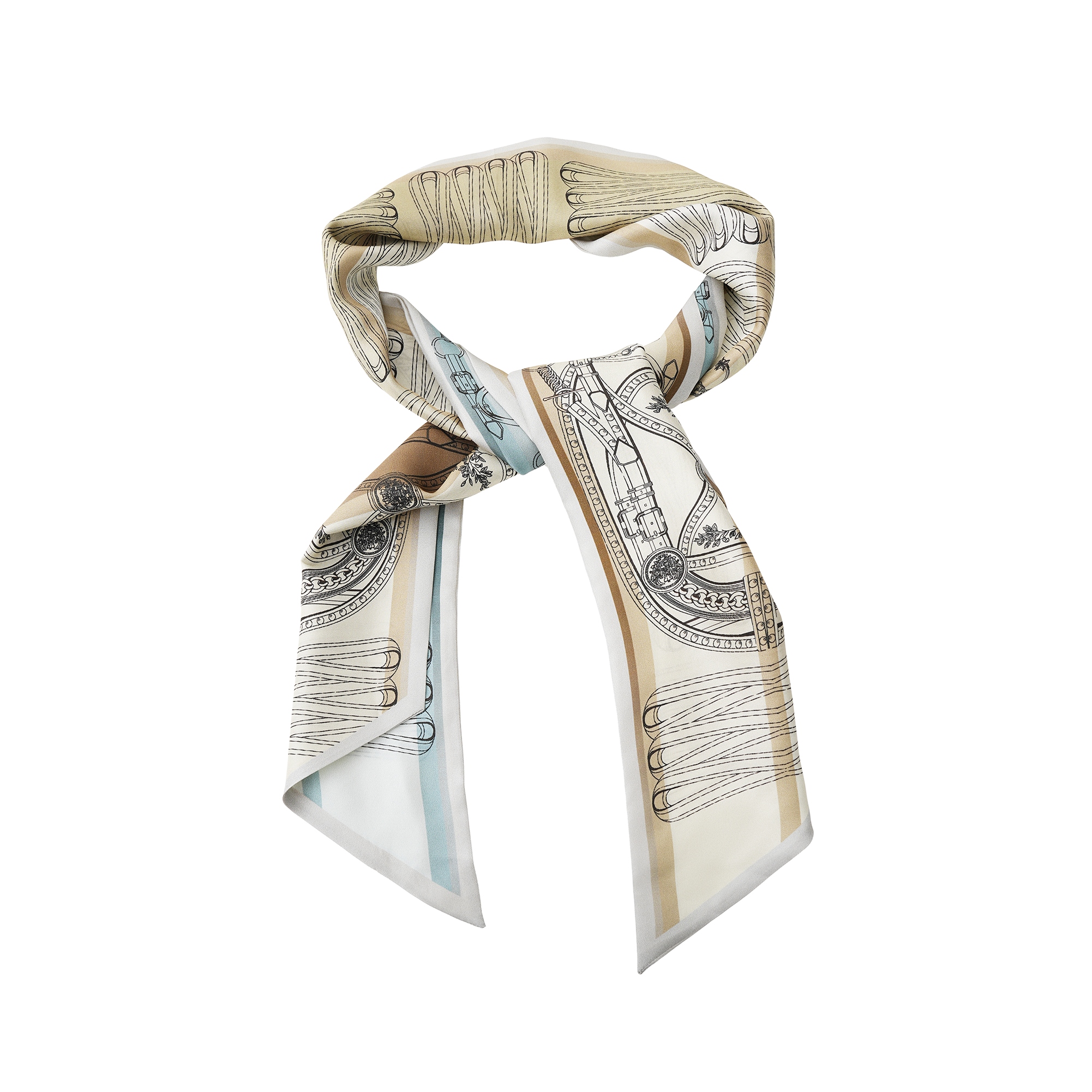 Court & Equestrian Silk Scarf