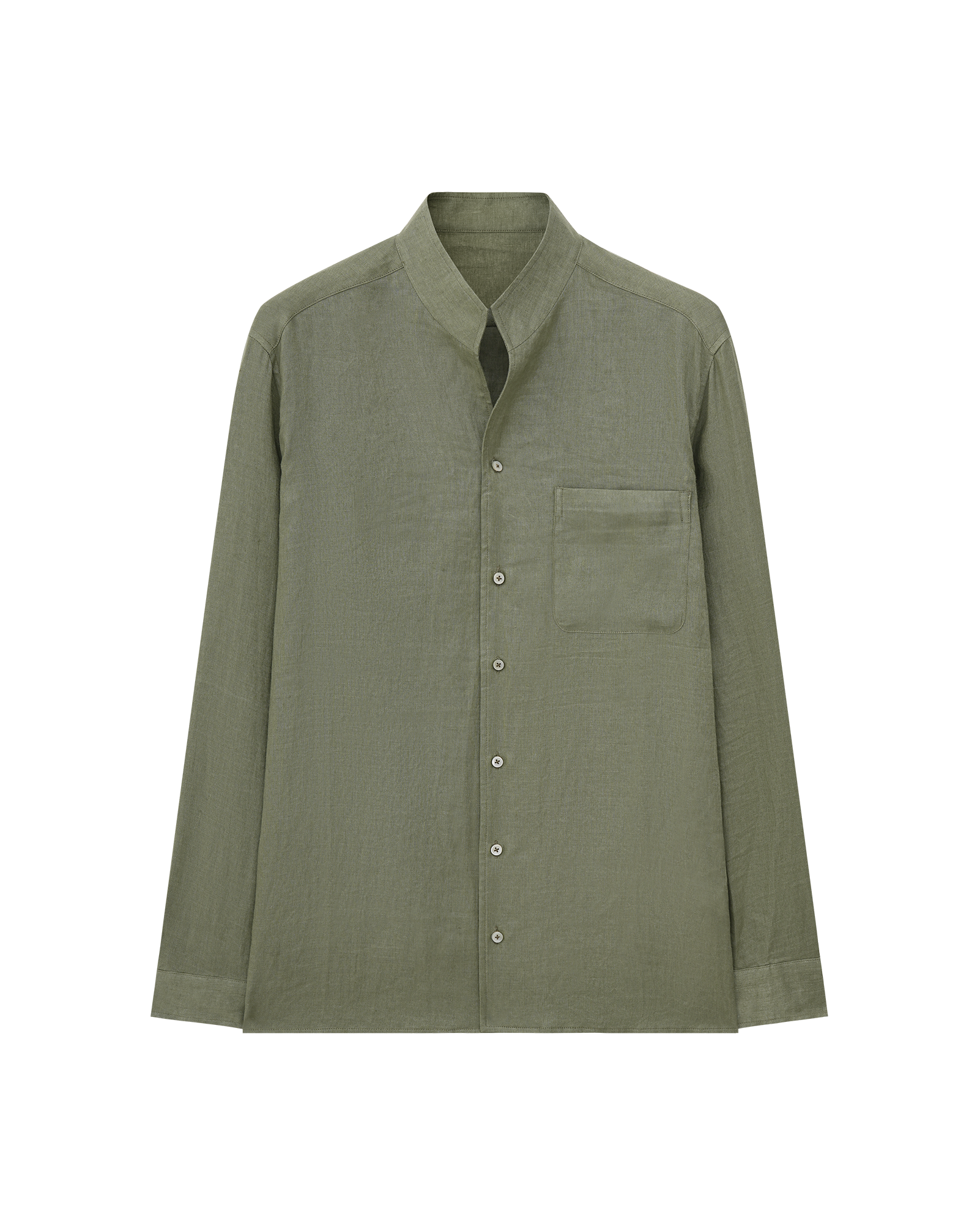 Linen Shell Button Shirt