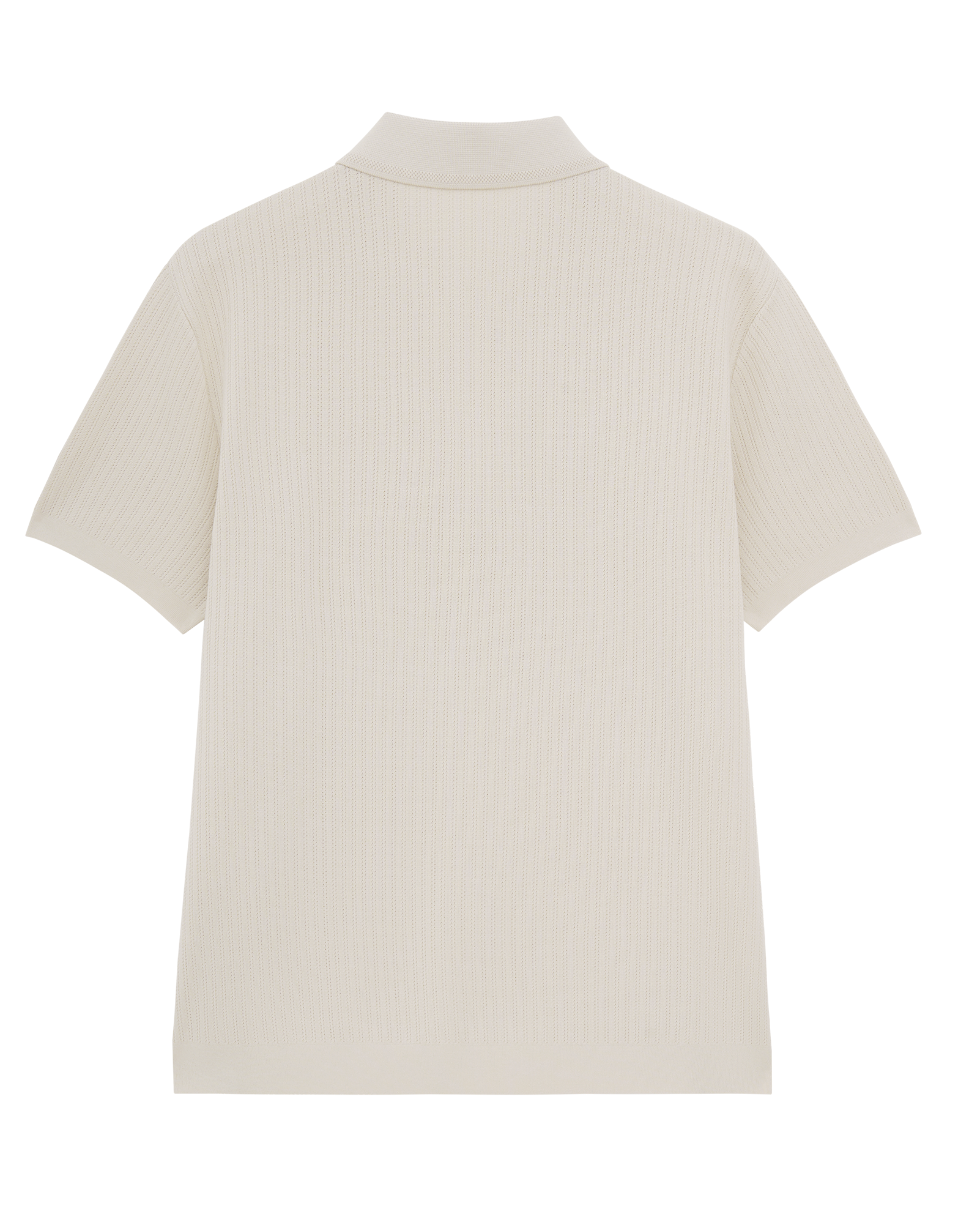 Half-Zip Cotton Polo