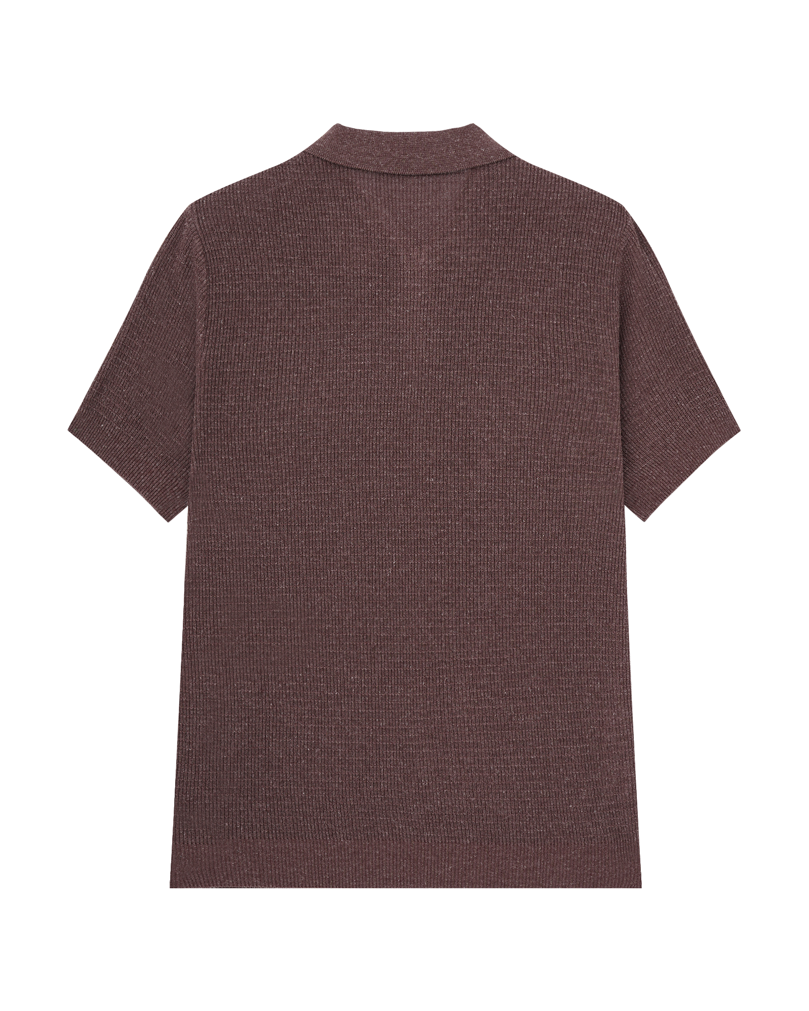 Half-Zip Linen Polo
