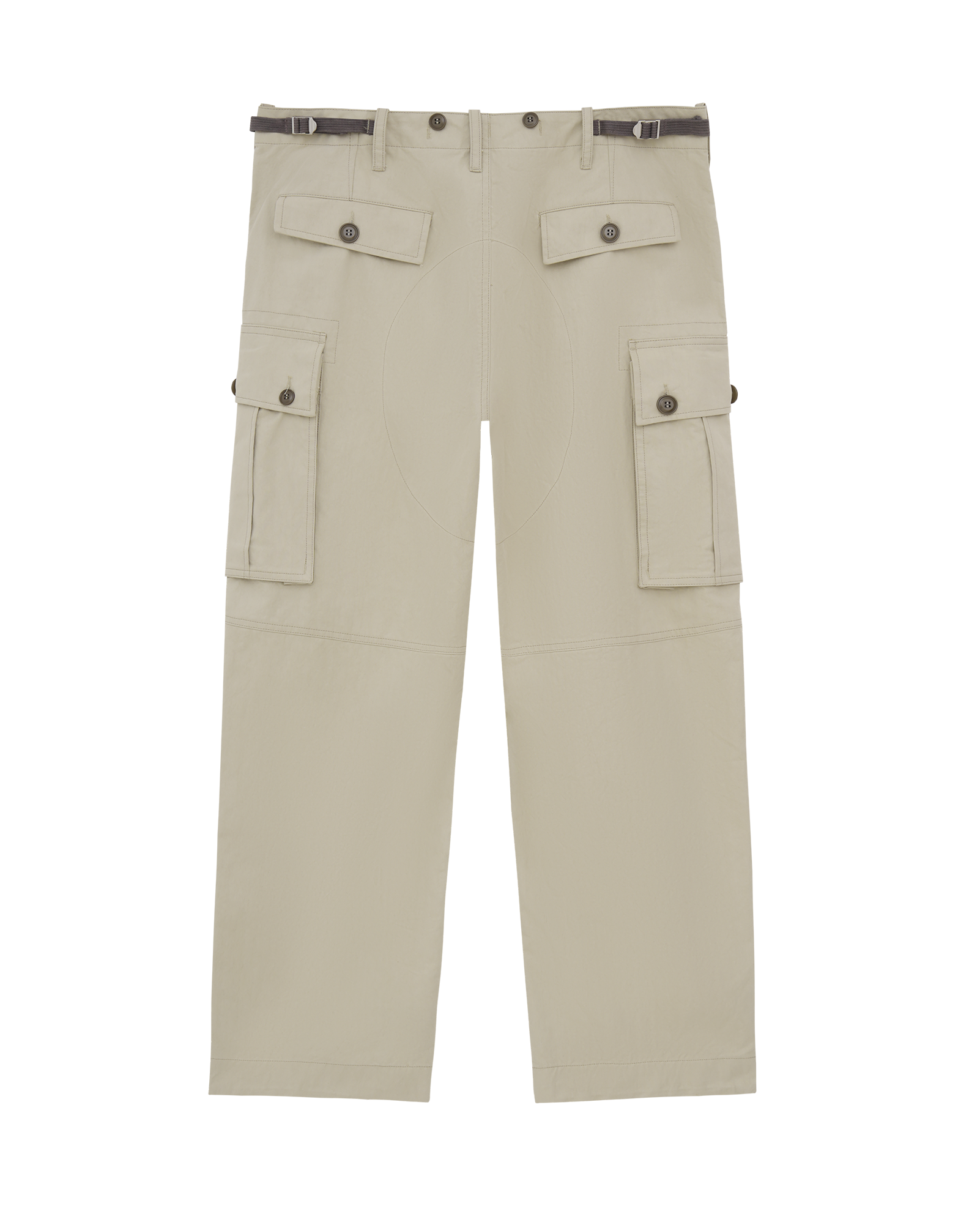Relaxed Cotton Cargo Pants