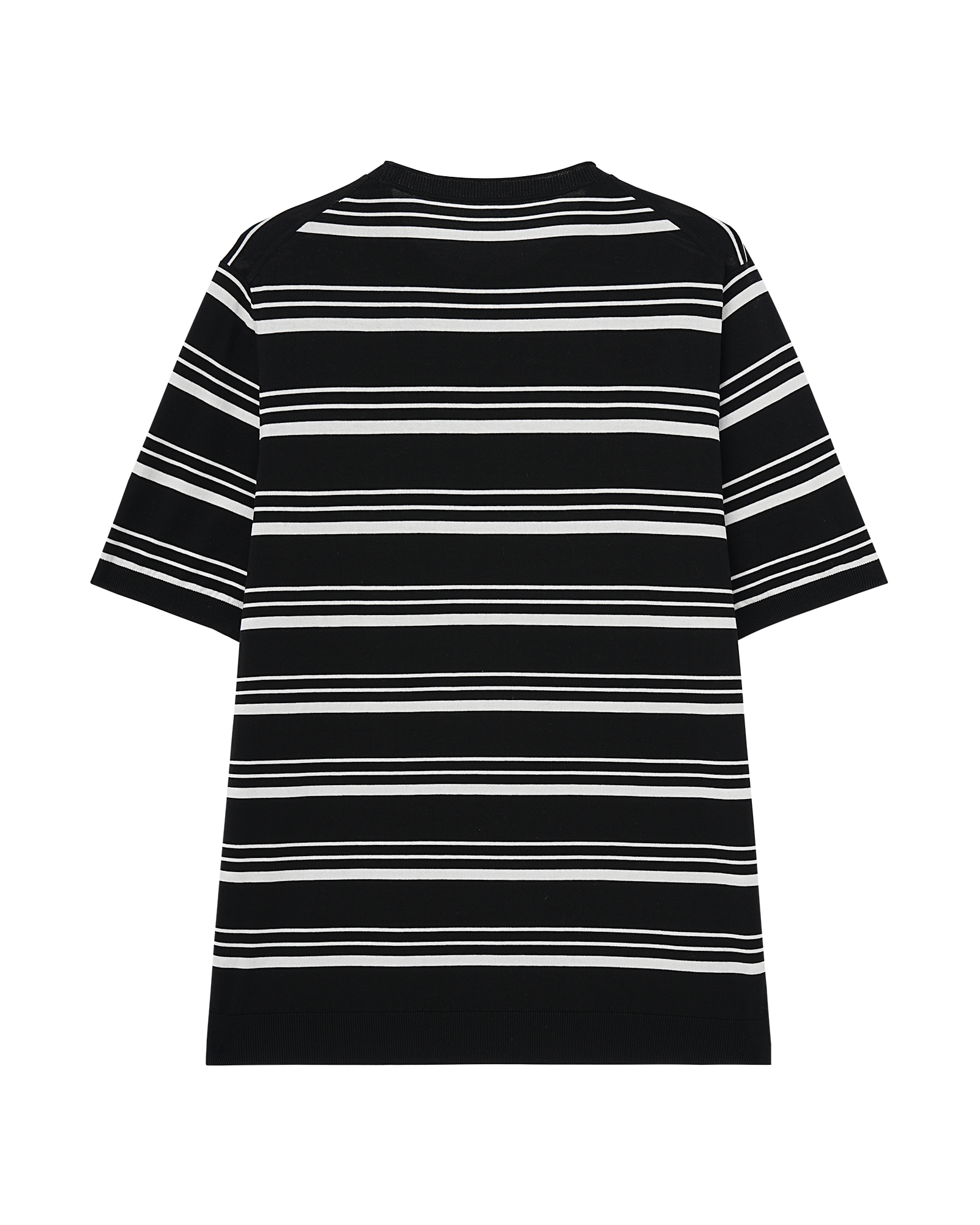 Striped Knit T-Shirt