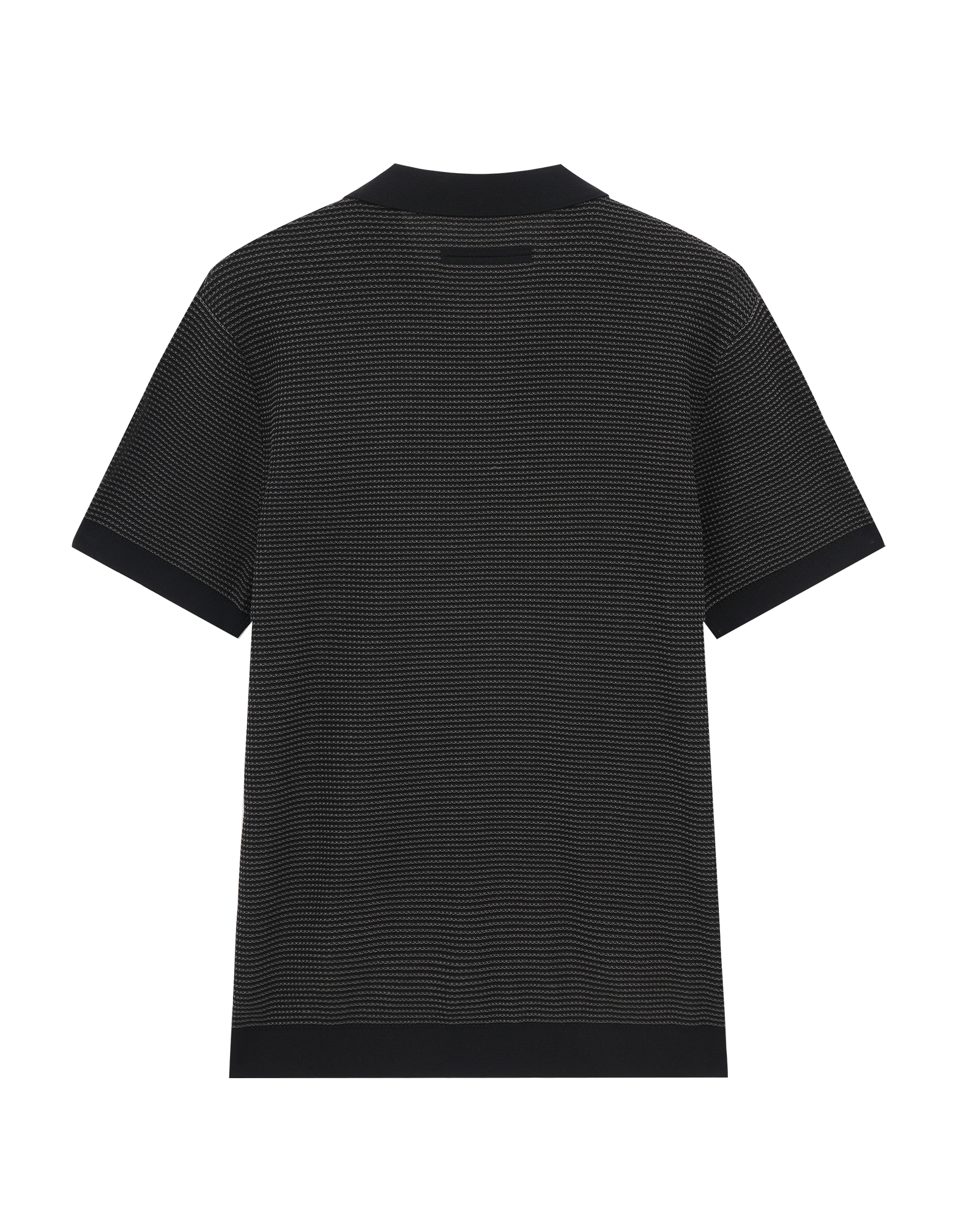 Jacquard Cotton Polo
