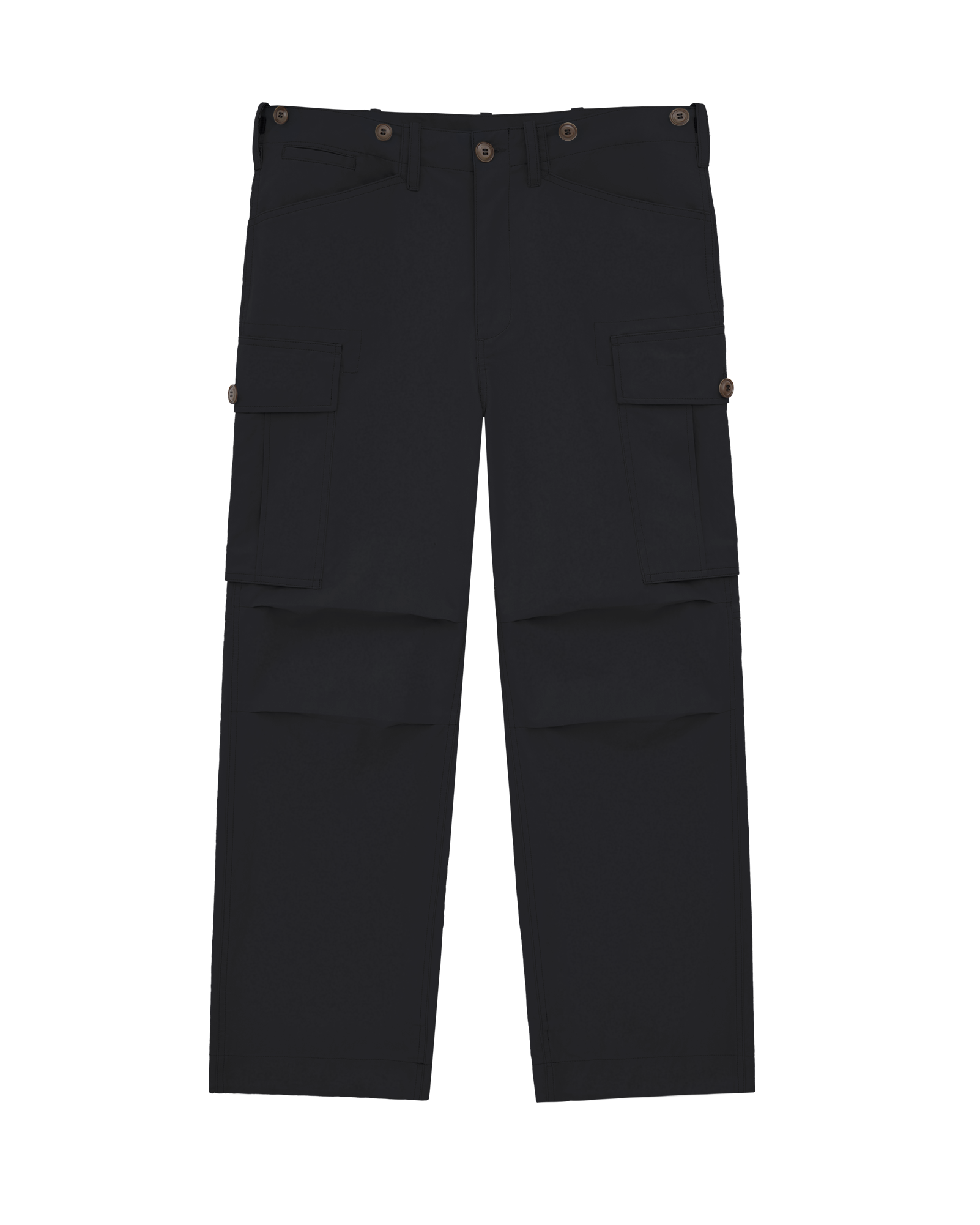Relaxed Cotton Cargo Pants