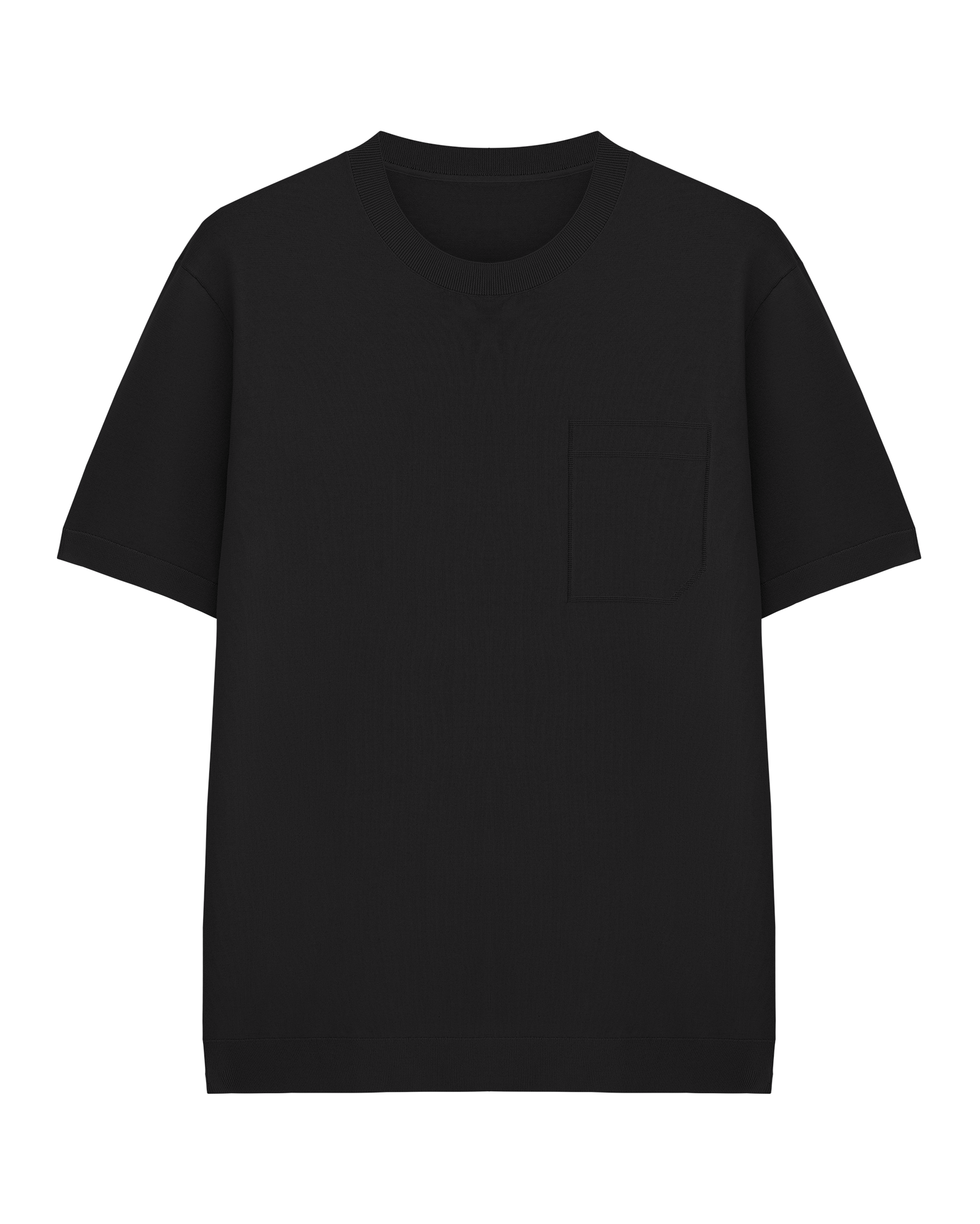 120s Cotton Knit T-Shirt
