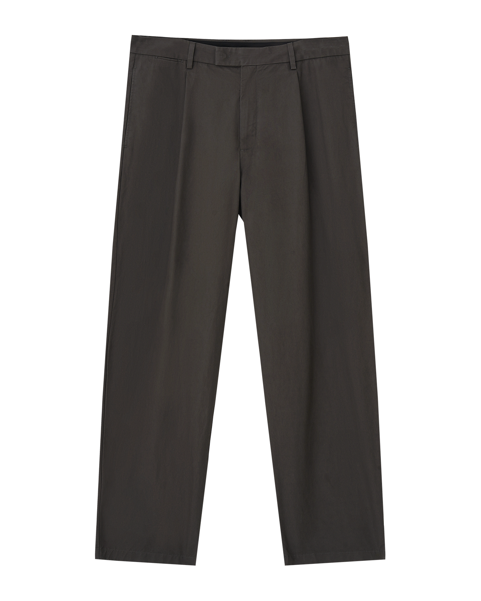 Structured Cotton Pants