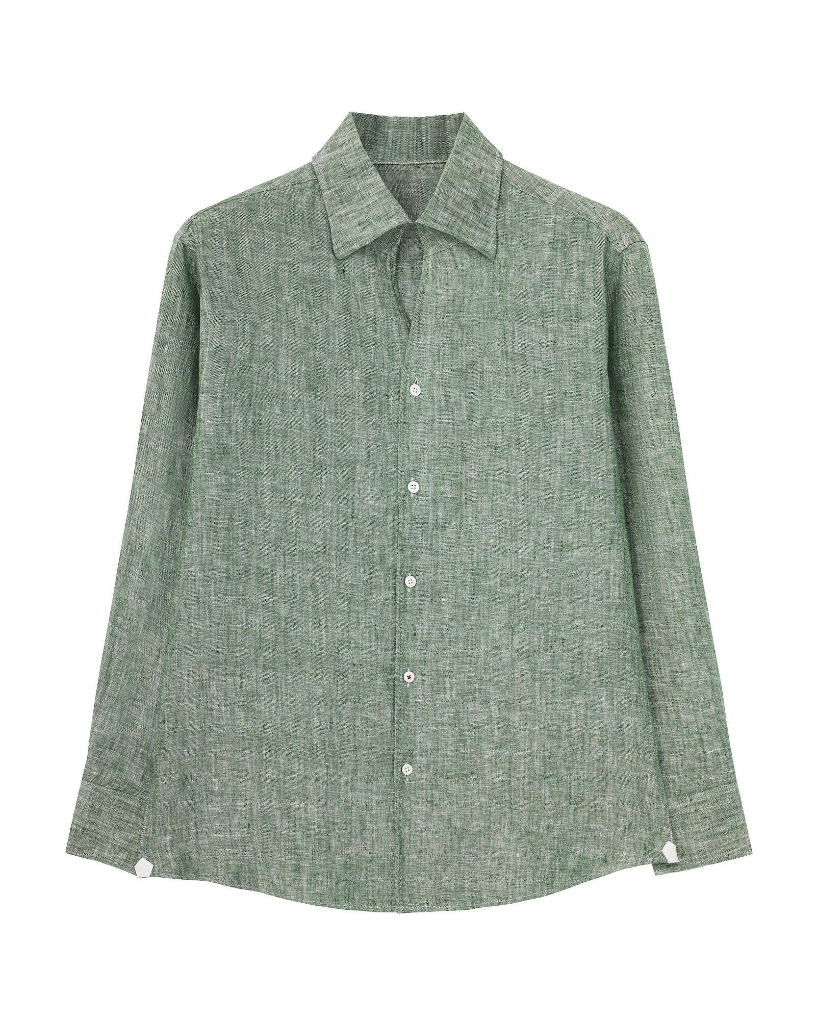Draped Linen Shirt