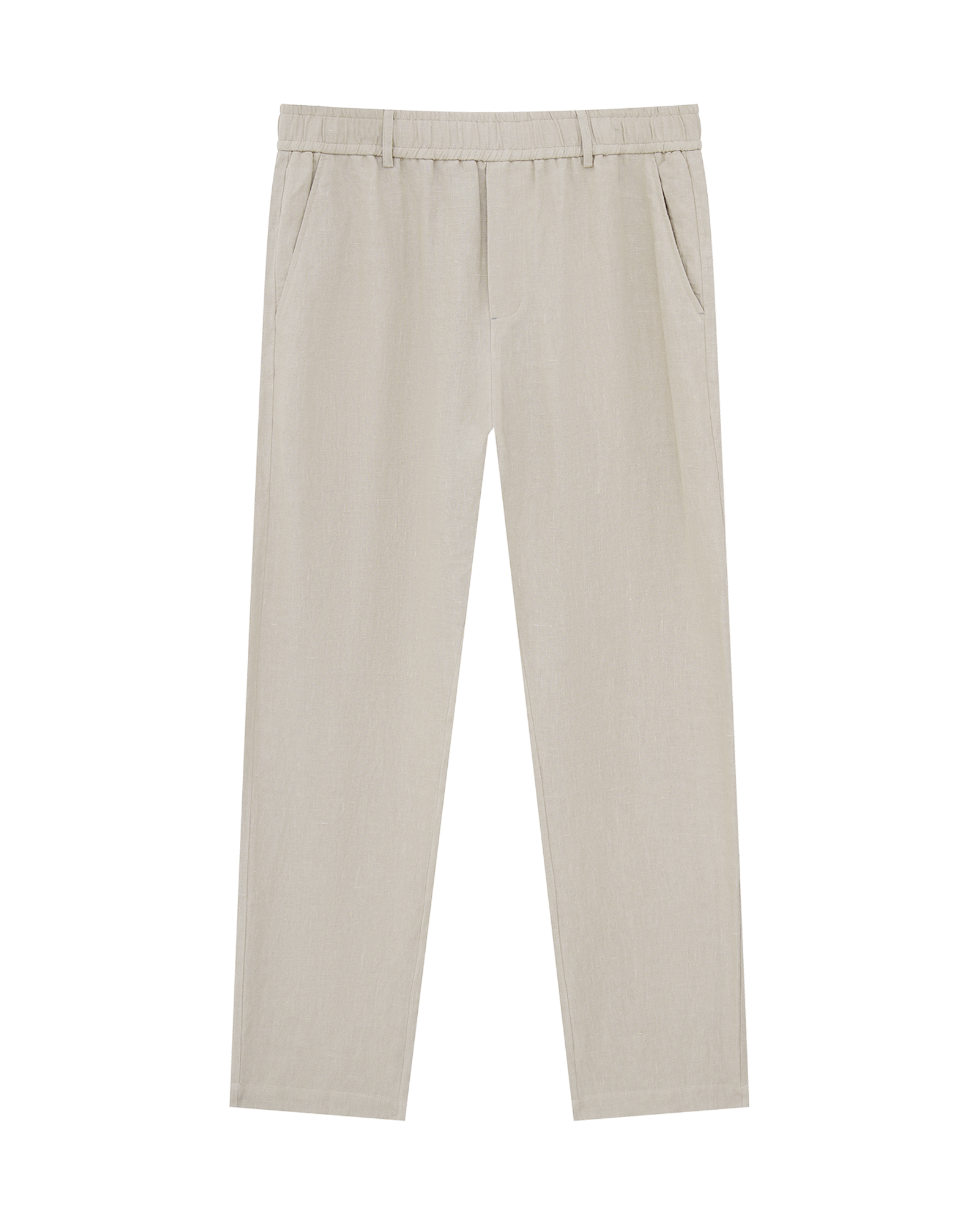 Linen Drawstring Trousers