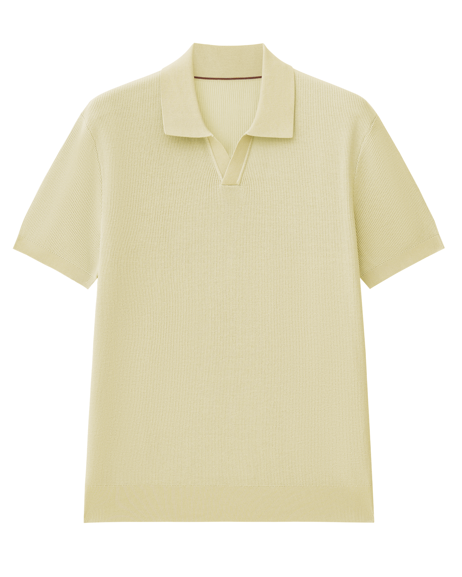 Breathable Silk Knit Polo