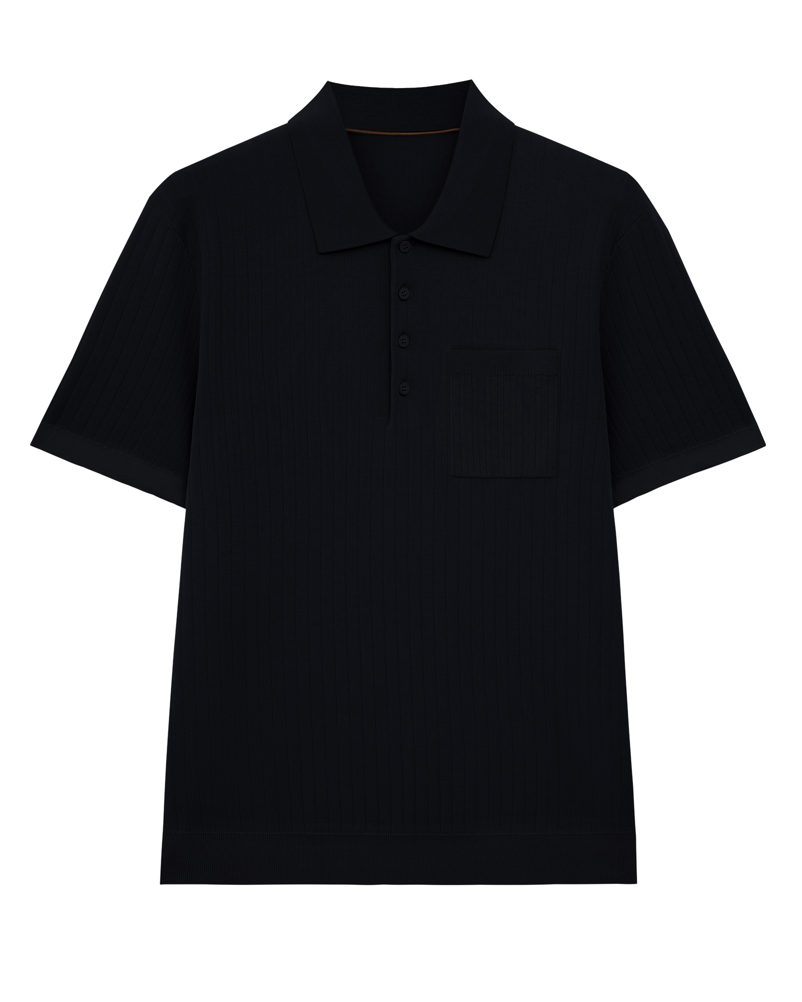 Silk Linen Cotton Polo