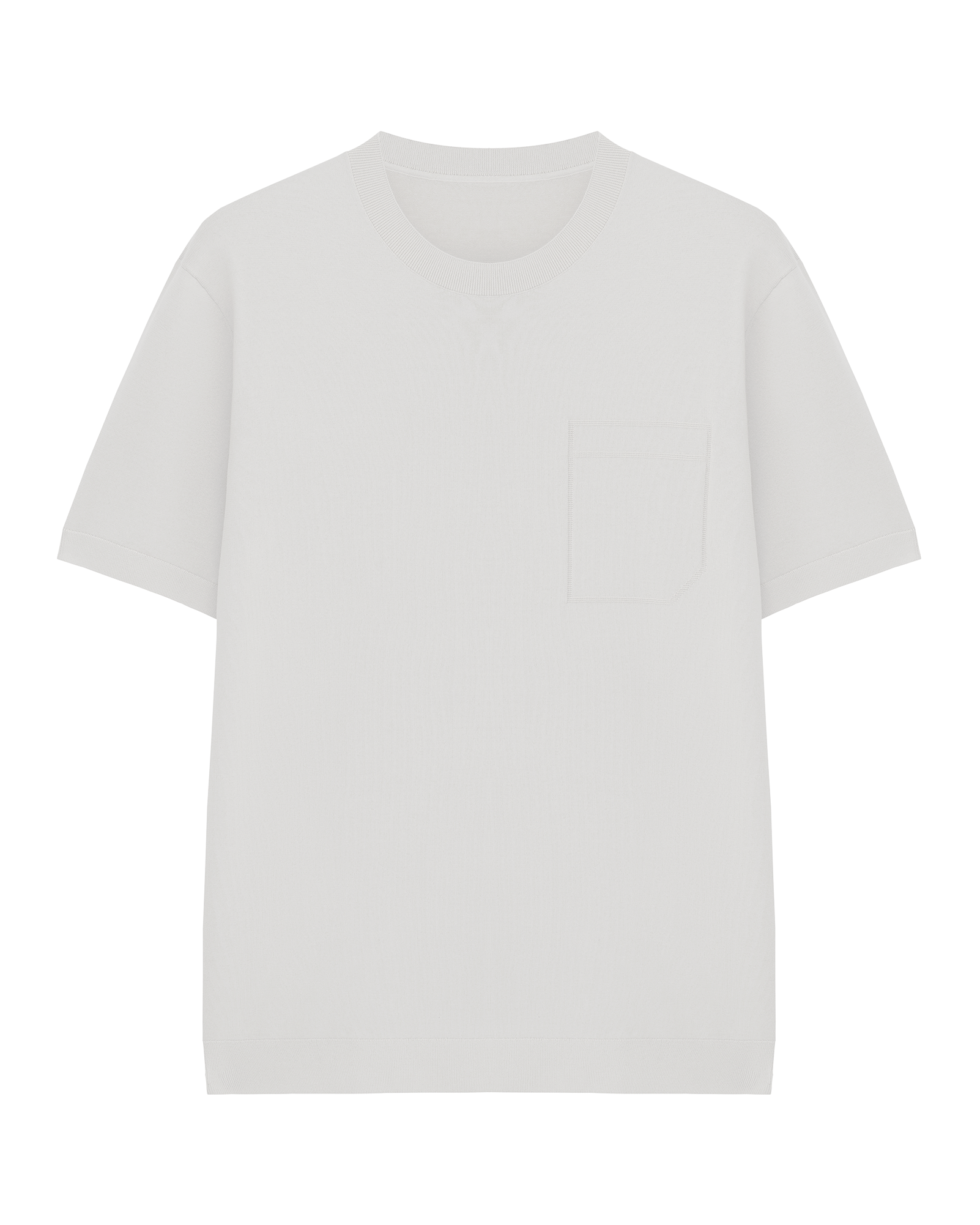 120s Cotton Knit T-Shirt
