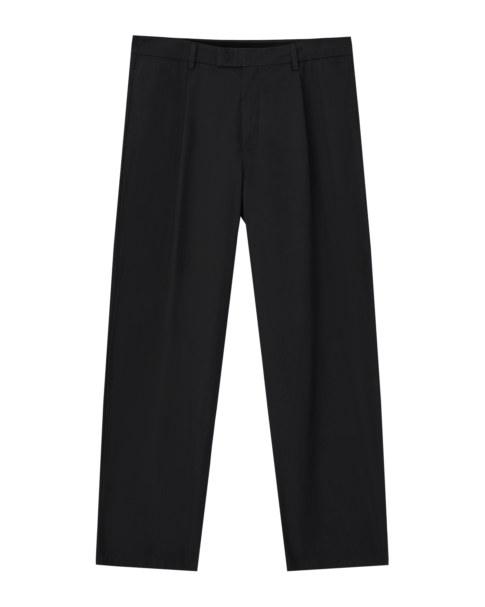 Structured Cotton Pants