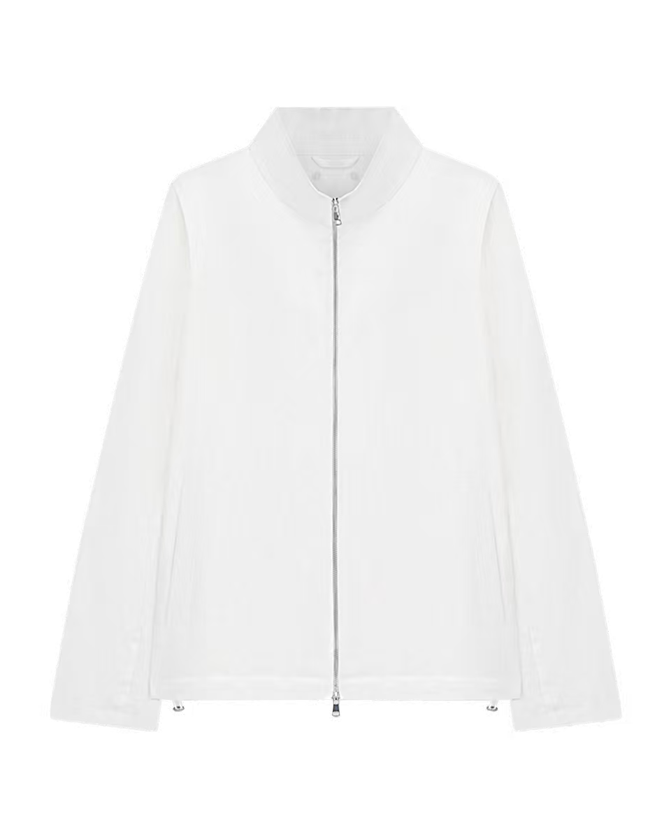 Double-Zip Stand Collar Jacket