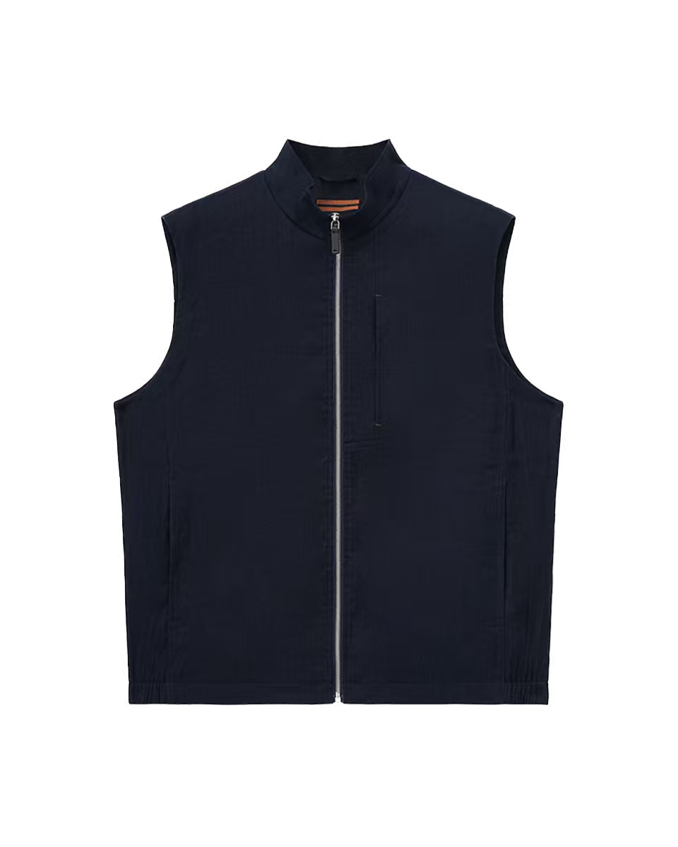 Classic Linen Vest