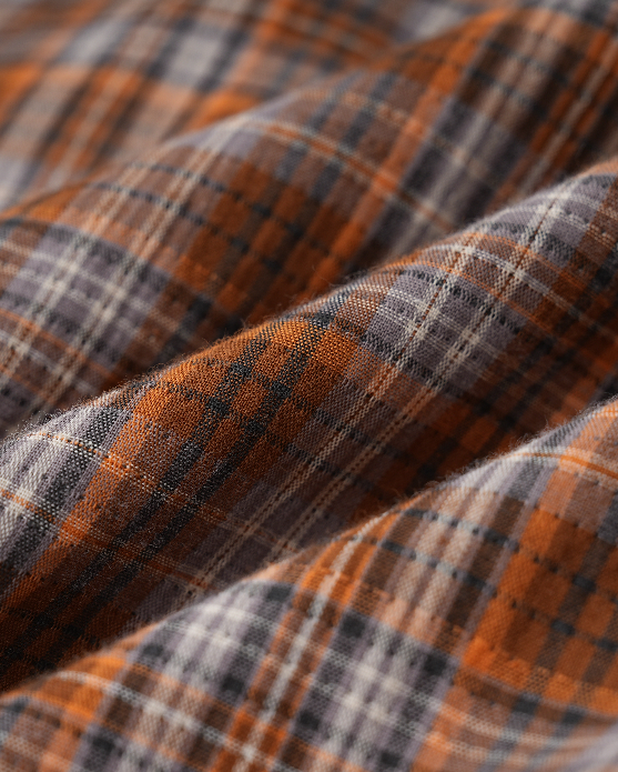 Checked Hoodie Jacket