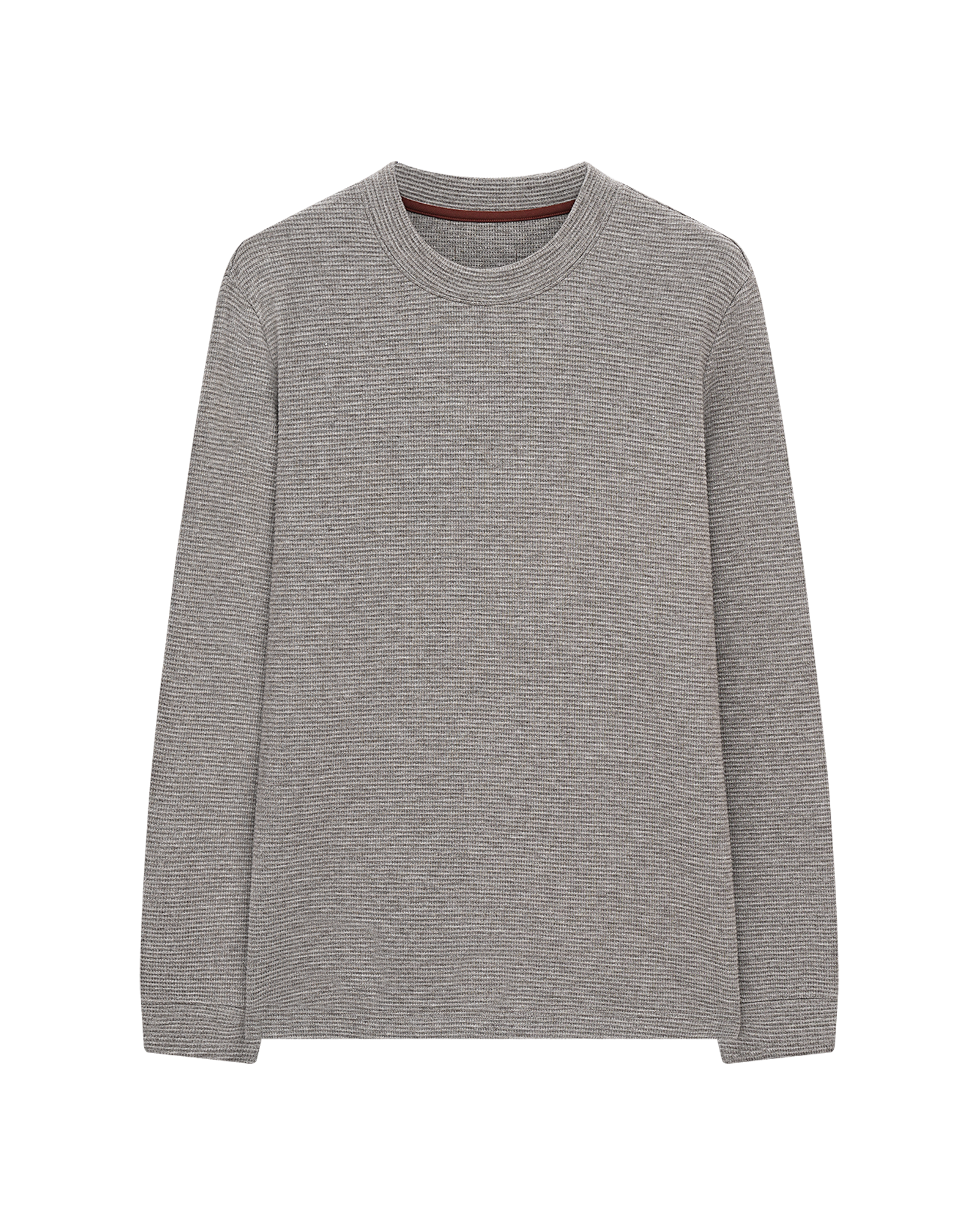 Custom Mélange Yarn Knit Sweater