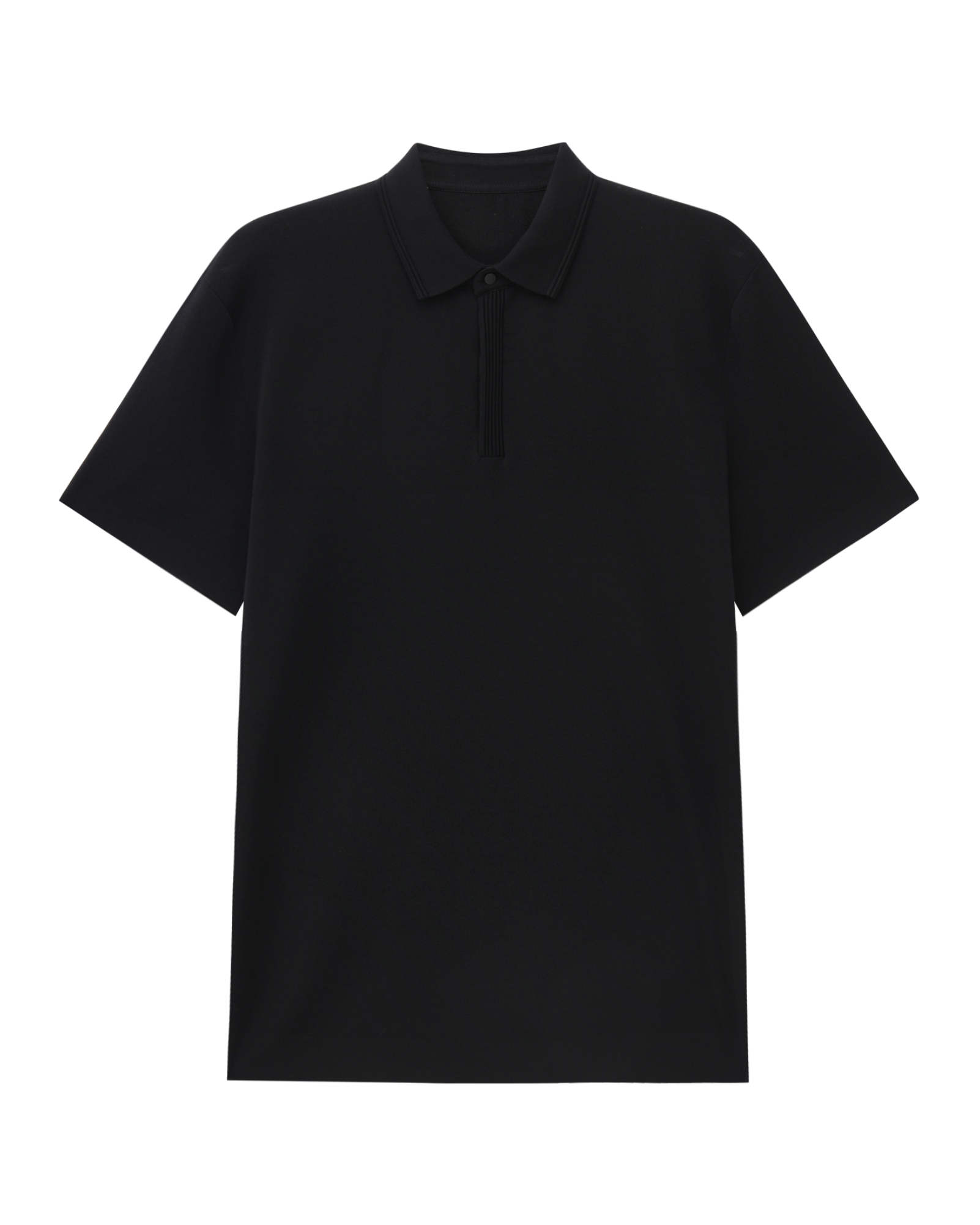 Silk Cotton Polo Shirt
