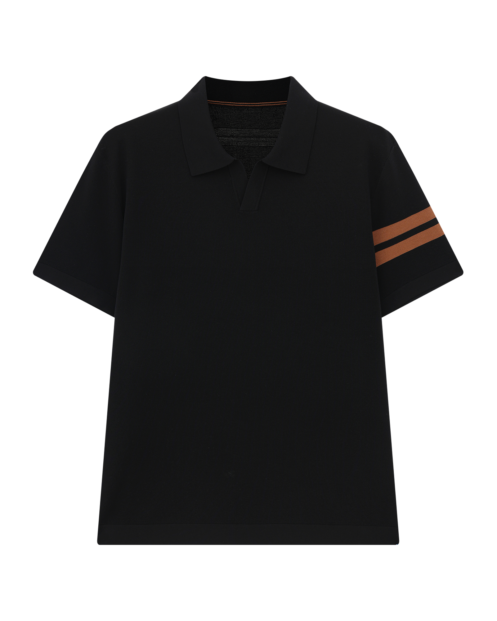 Silk Cotton Knit Polo