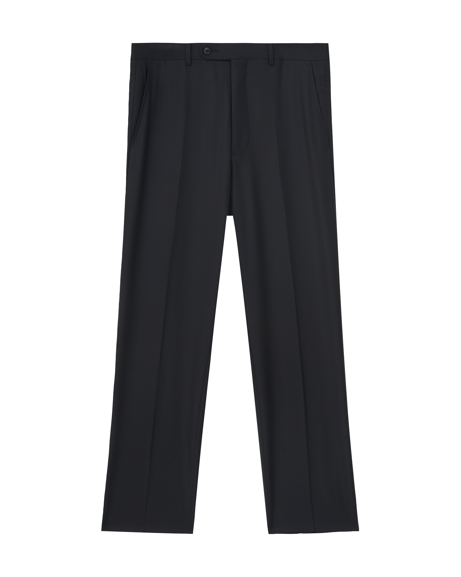Horn Button Wool Trousers