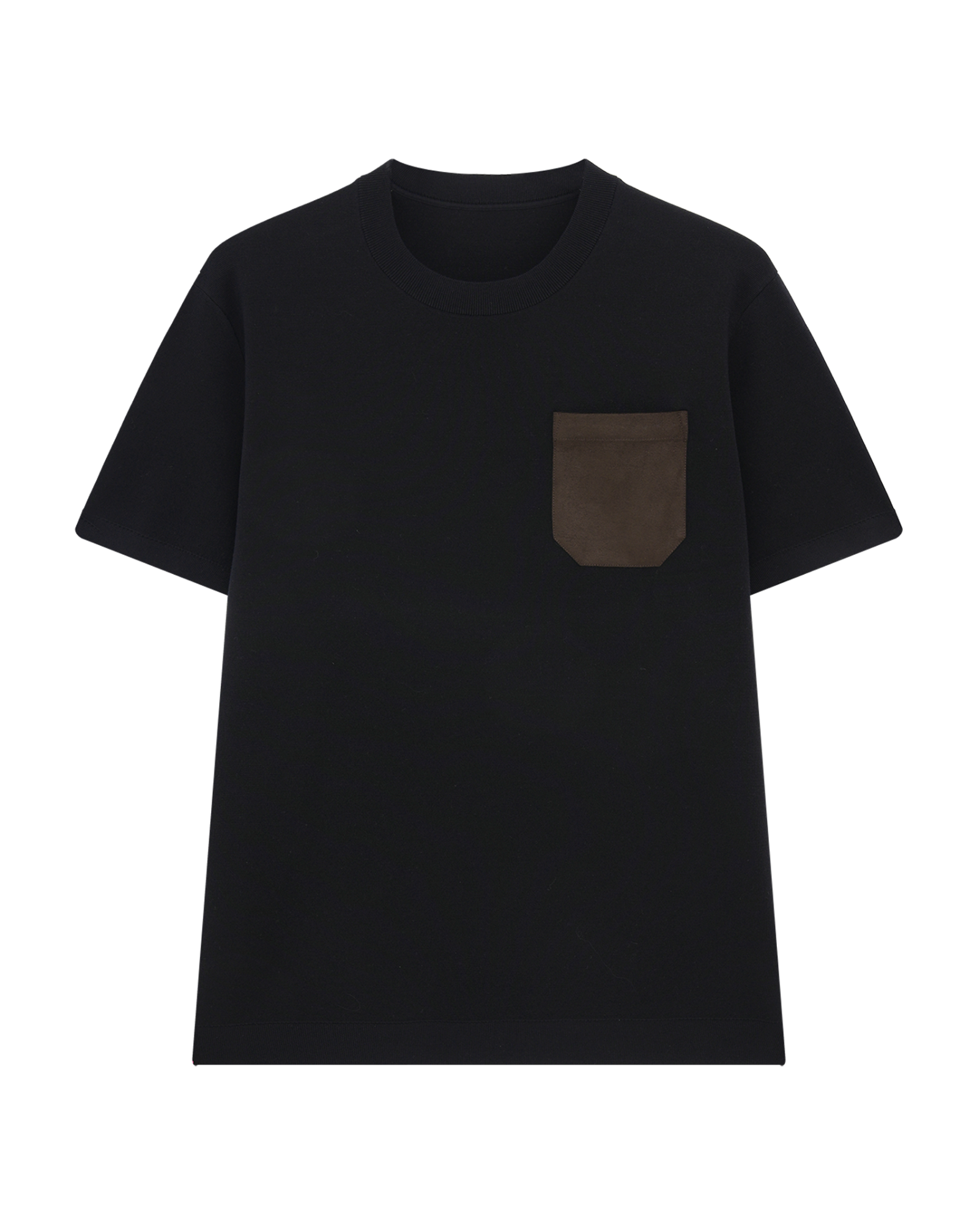 Structured Cotton Pocket T-Shirt