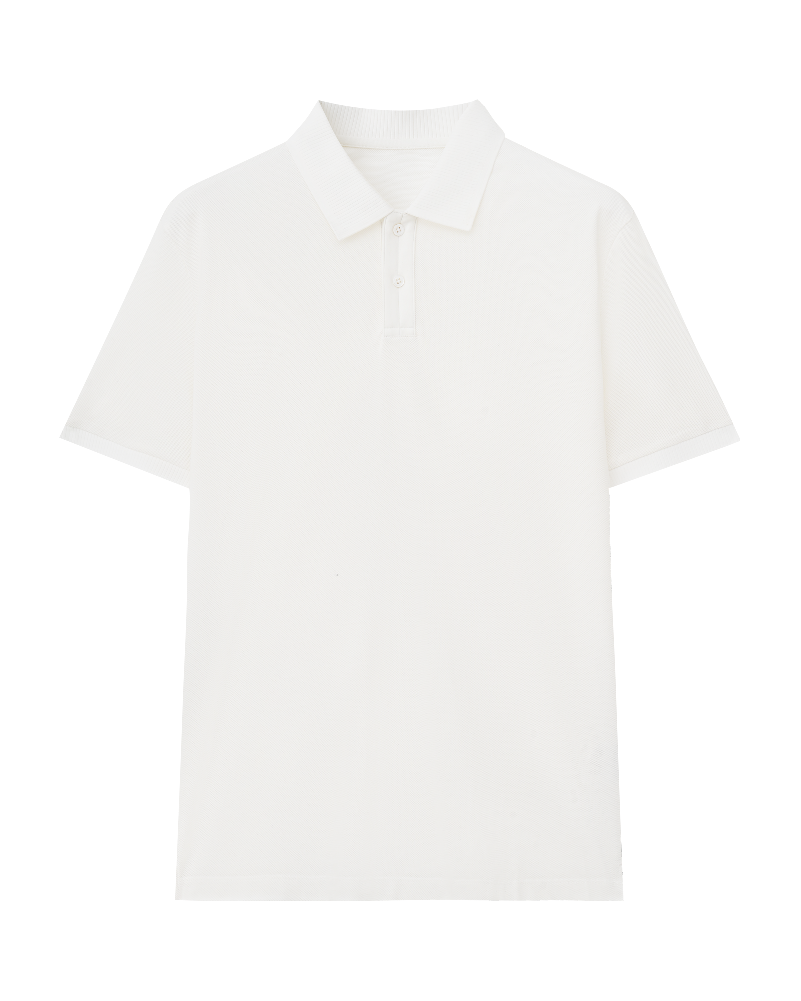 Wool Cotton Knit Polo