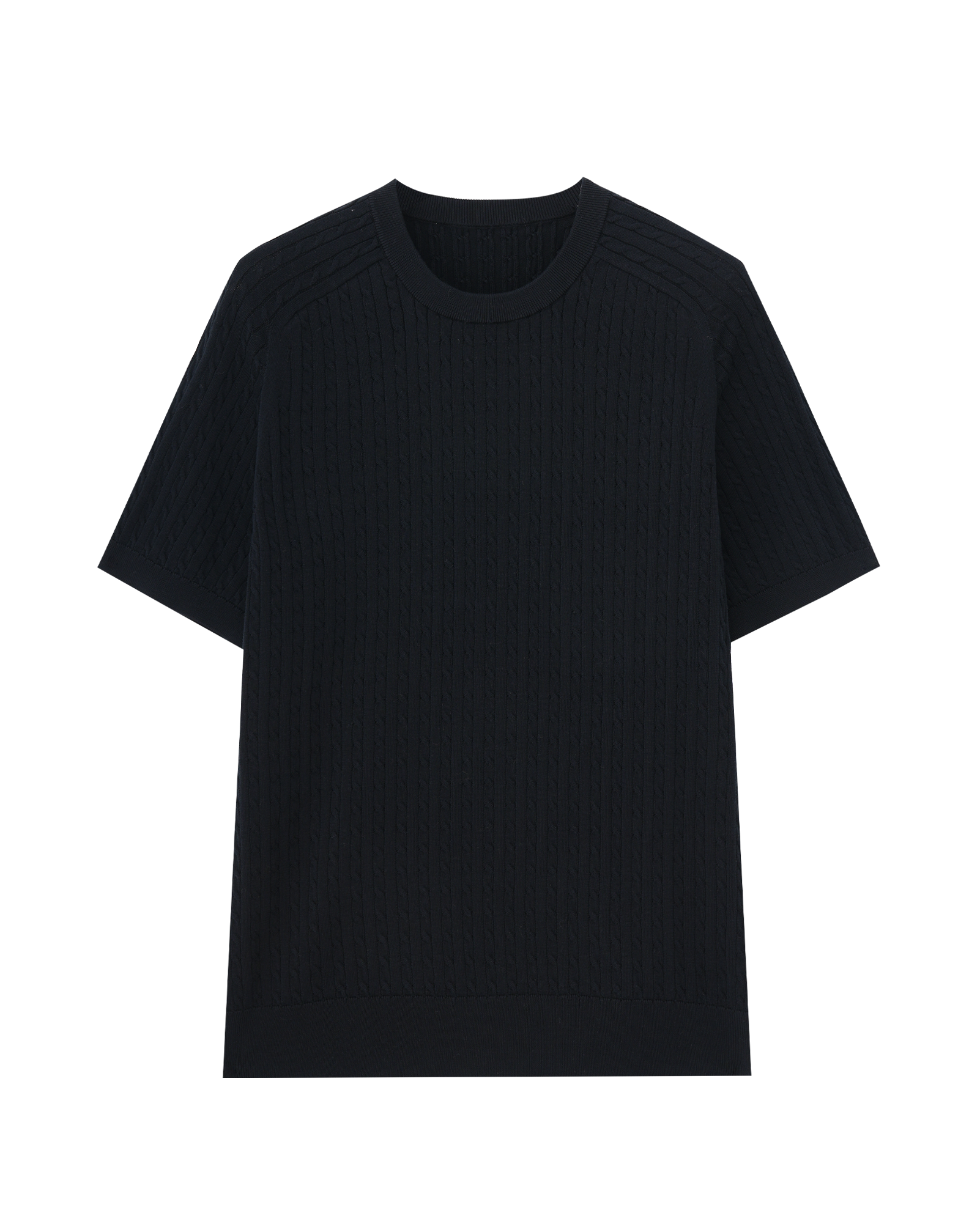 Cotton Knit T-Shirt