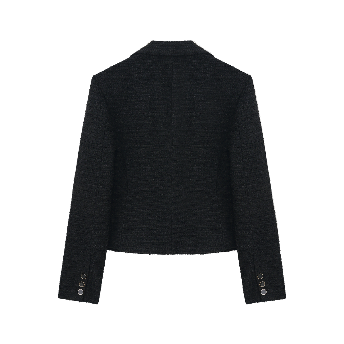 Wool-Blend Minimalist Cardigan