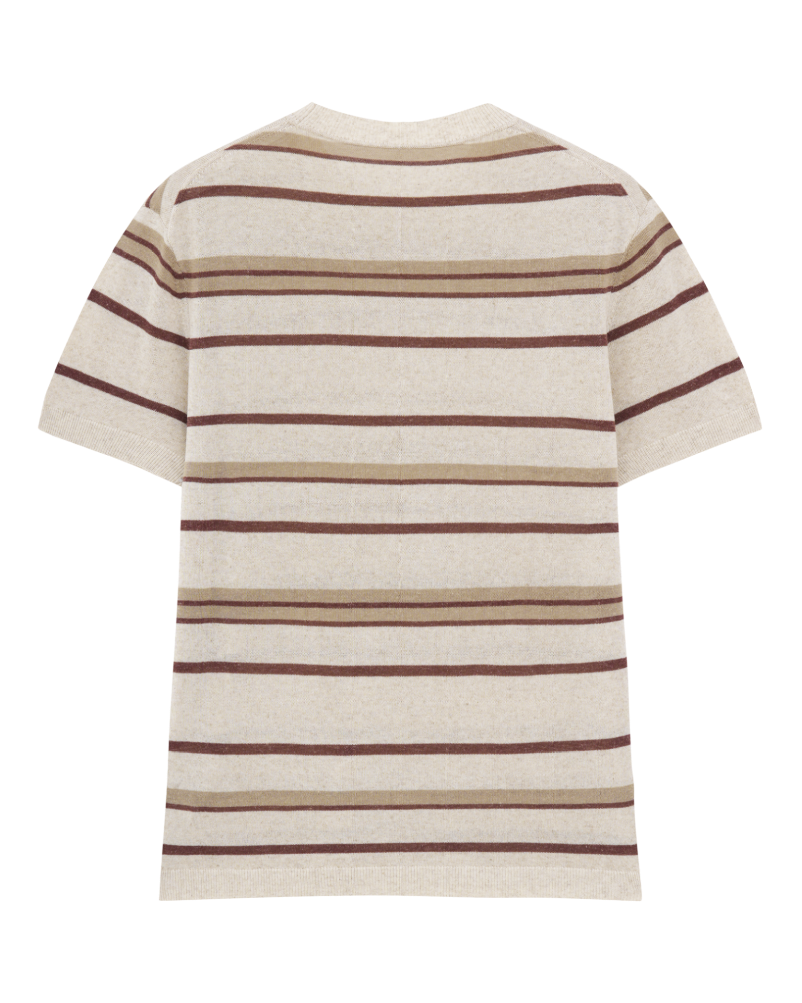 Striped Linen Lyocell T-Shirt