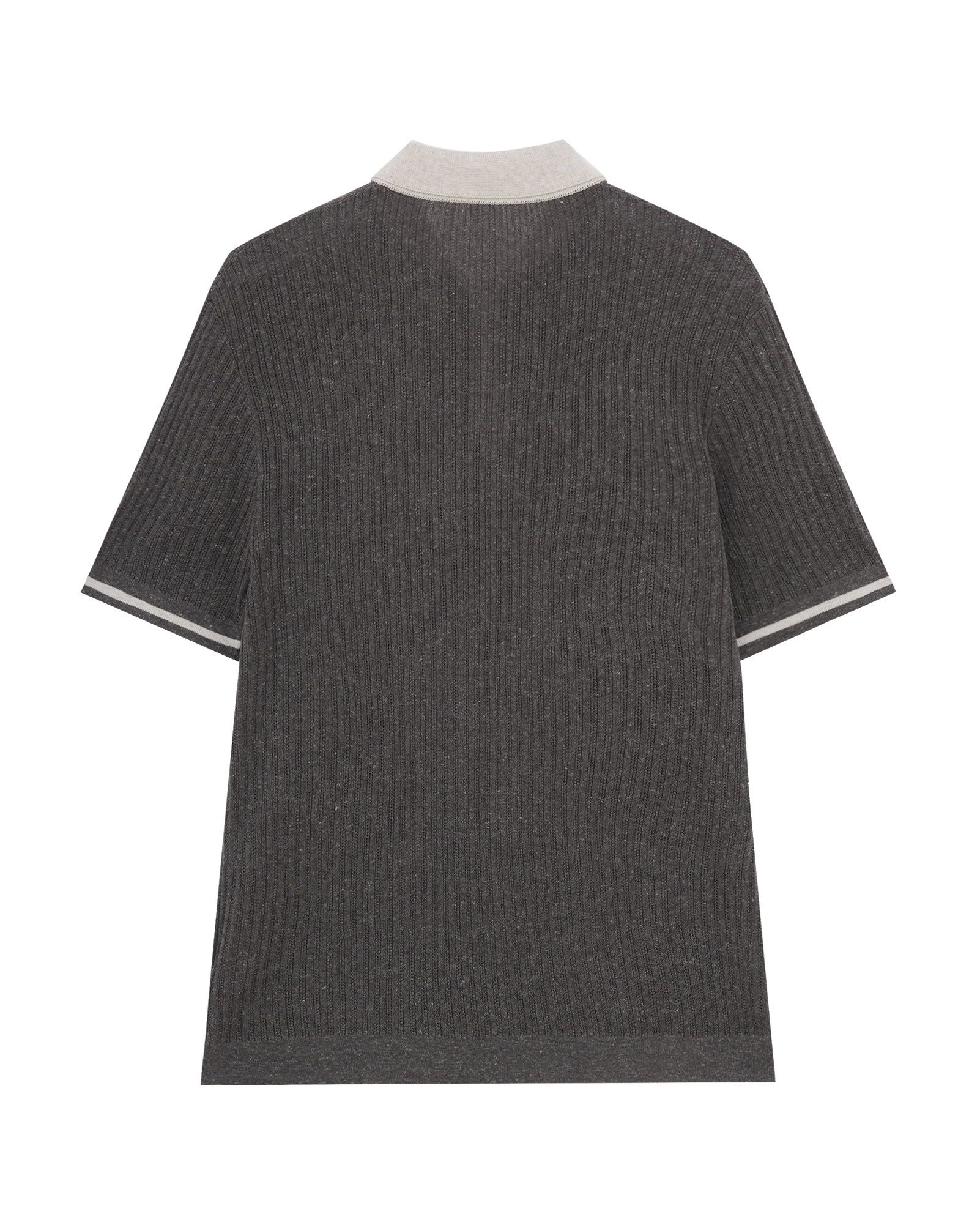 Linen Blend Polo Shirt