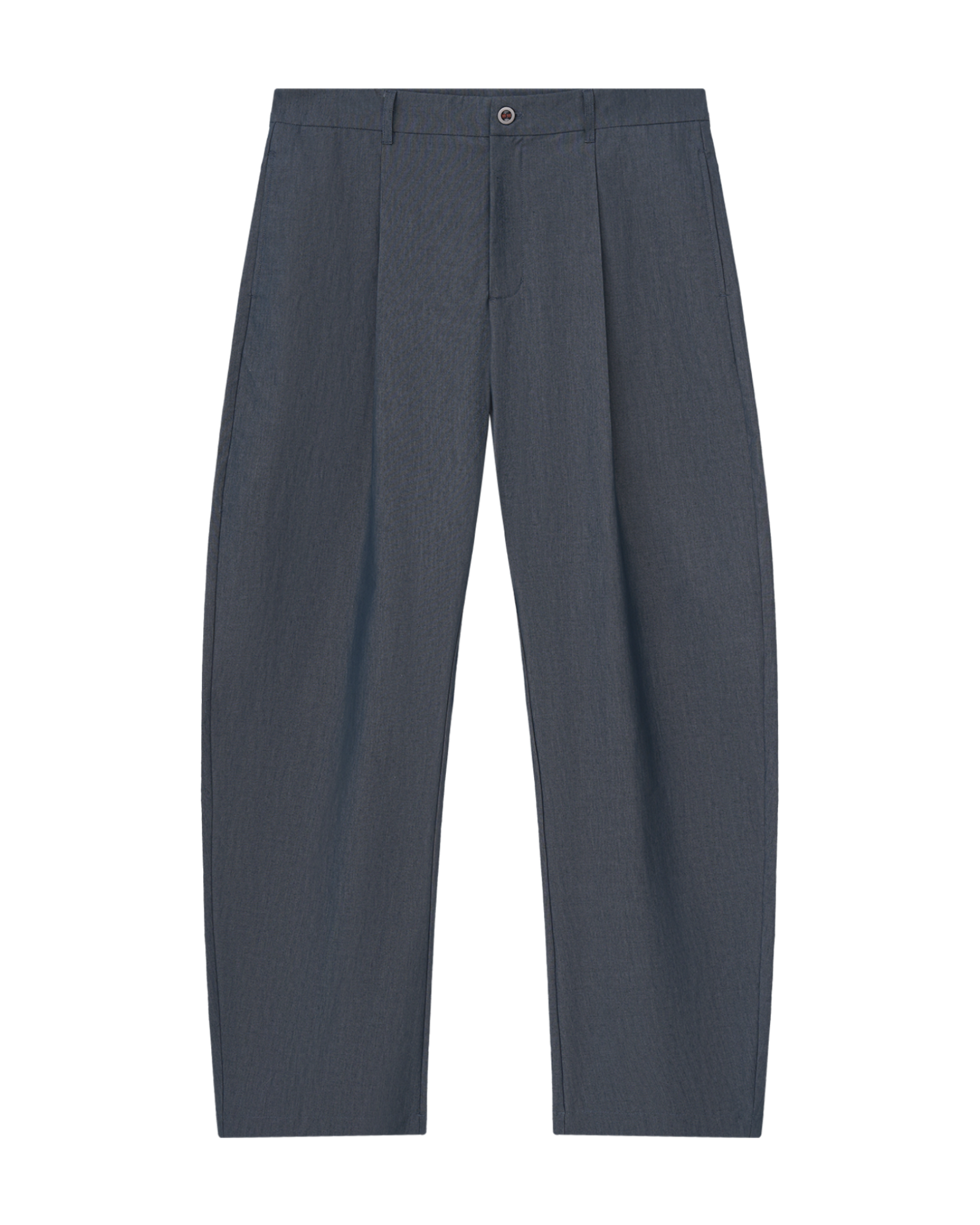Pleated Cotton Pants
