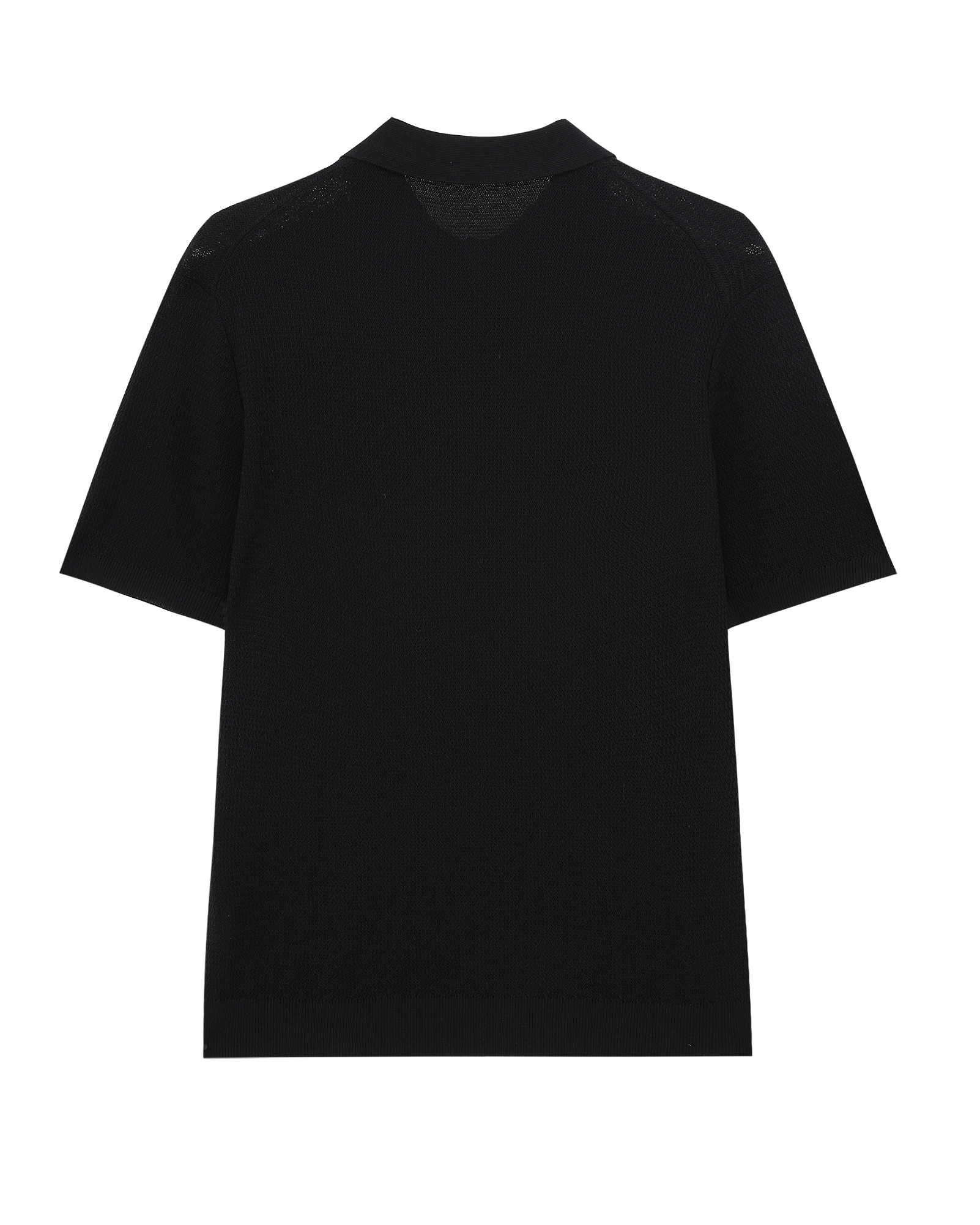 Linen Blend Polo Shirt
