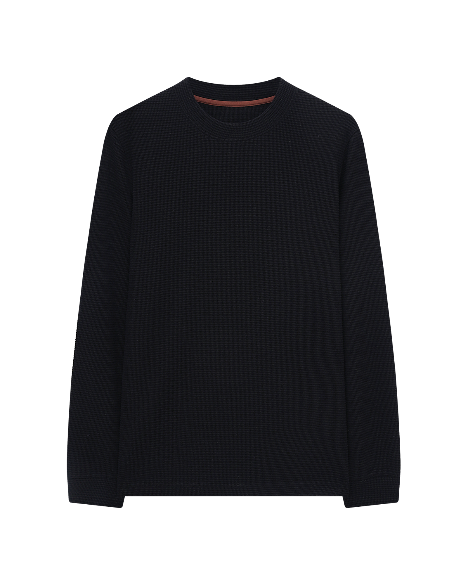 Custom Mélange Yarn Knit Sweater