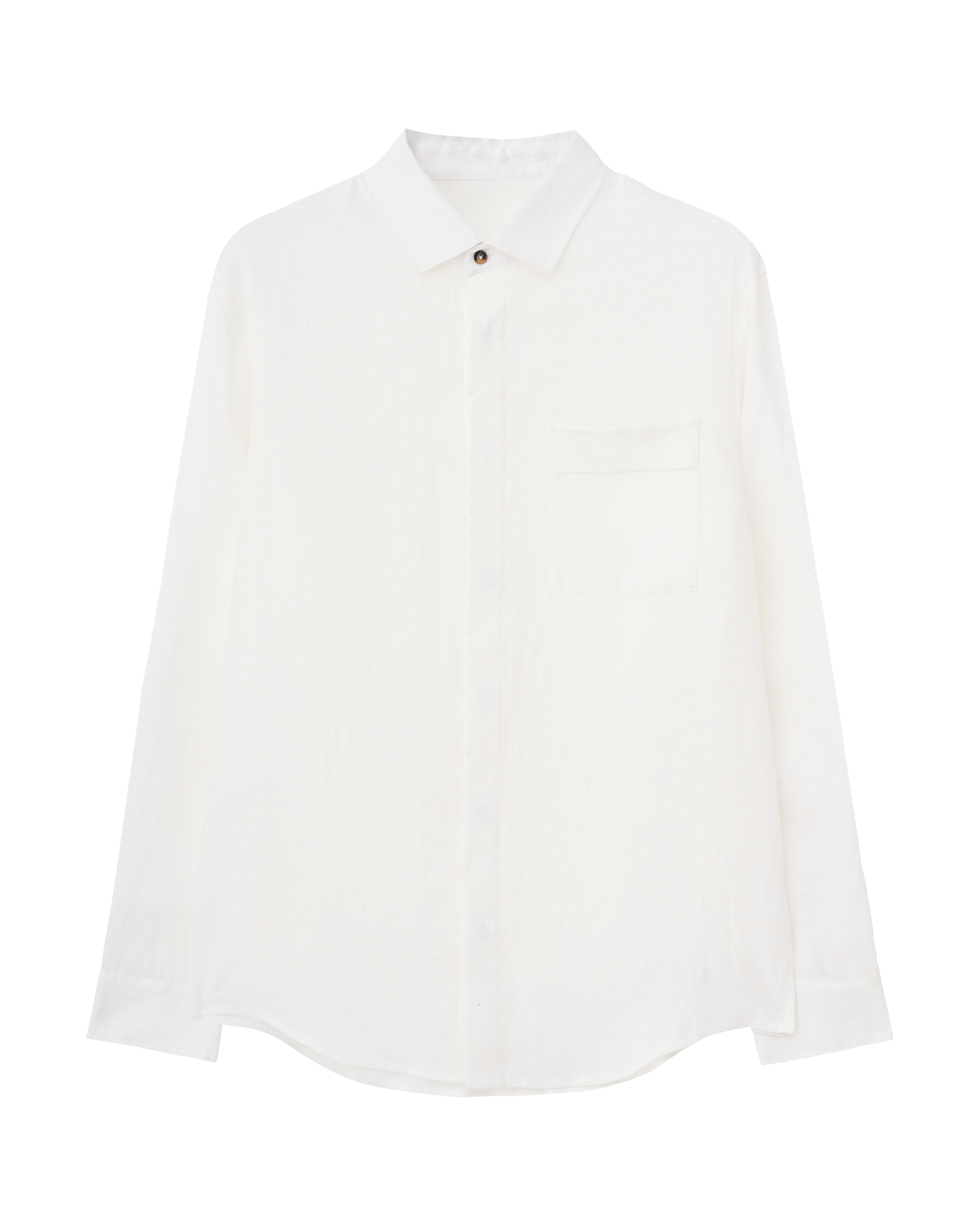 Drop Shoulder Linen Shirt