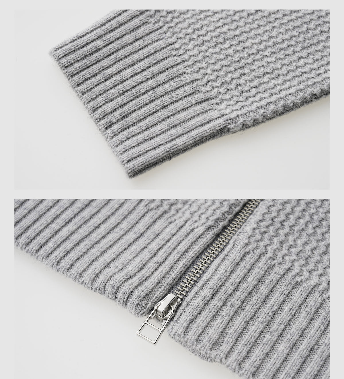 100% Wool Cardigan in Muted Colors