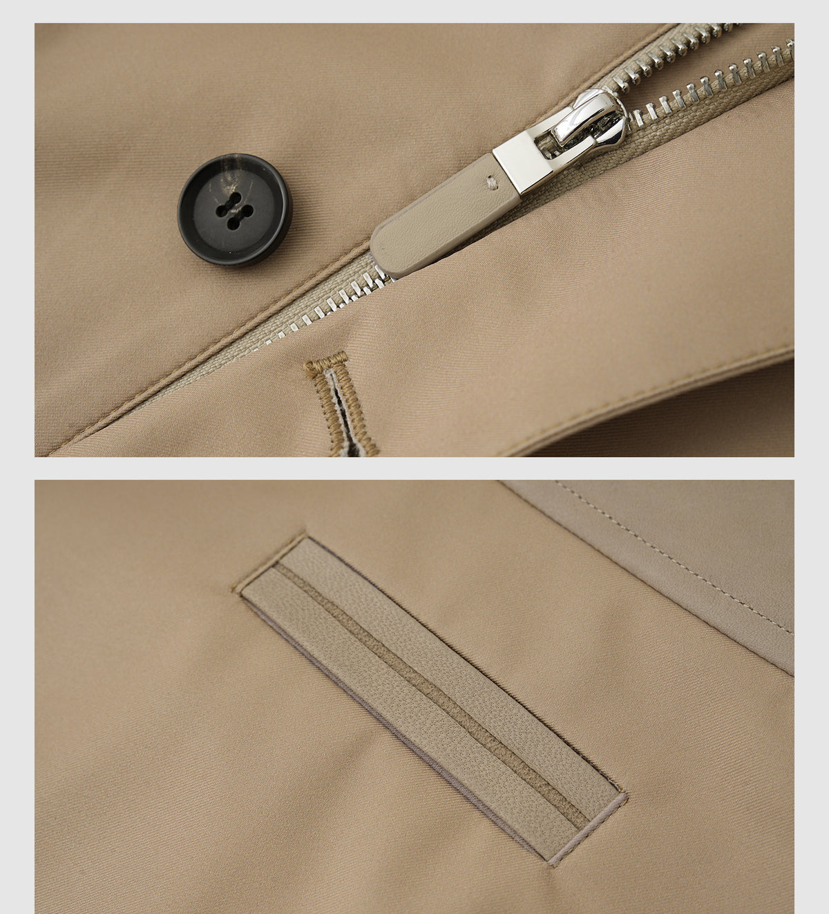 Cashmere and Wool-Lined Windproof Vest