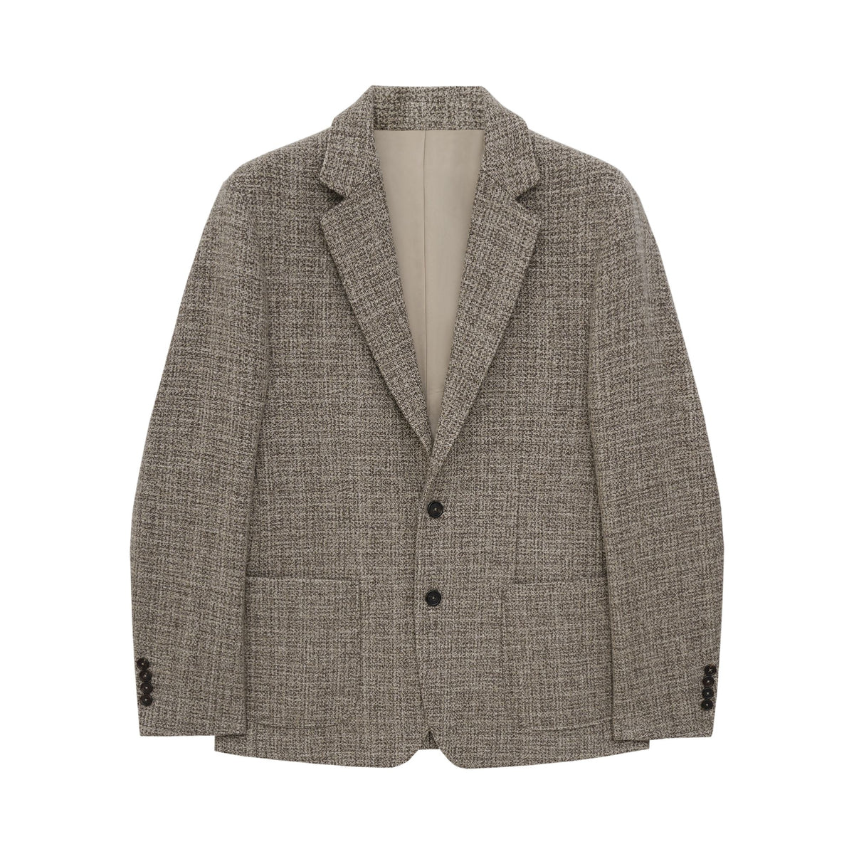 Two-Tone Blended Wool Suit, Custom-Woven