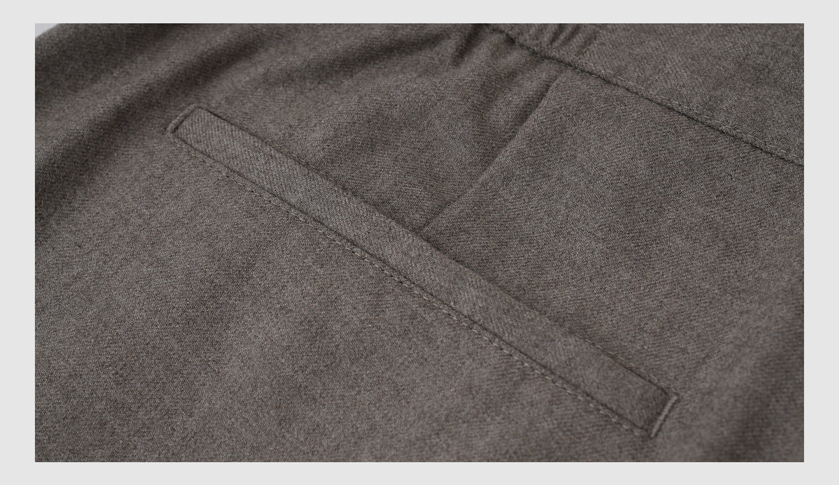 100% Wool Casual Trousers