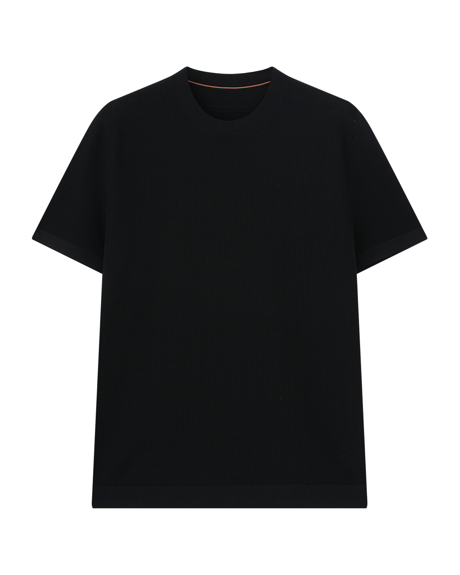 Textured Cotton T-Shirt