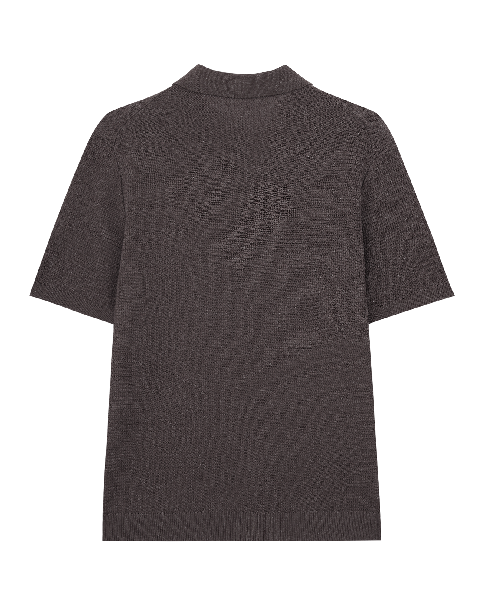 Linen Blend Polo Shirt