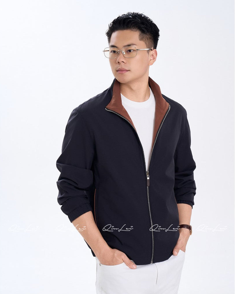 Reversible Colorblock Jacket