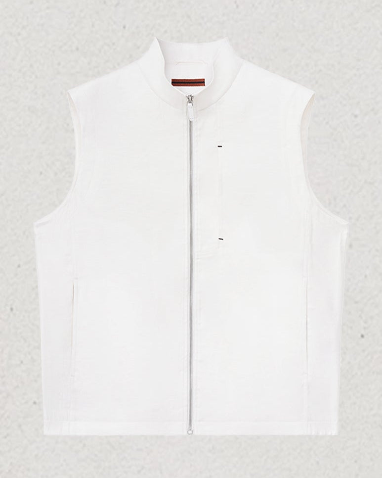 Classic Linen Vest