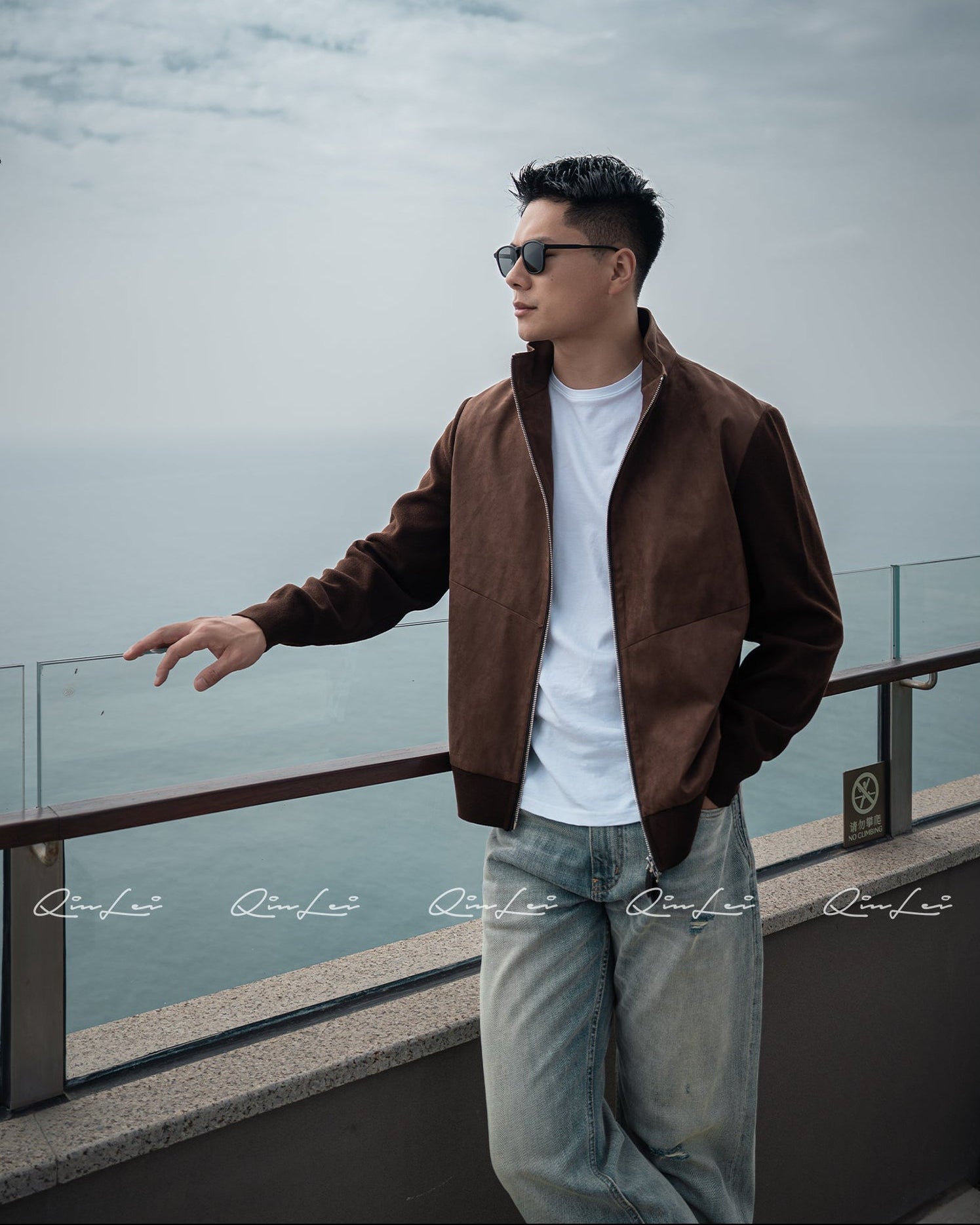 Relaxed Wool Silk Jacket