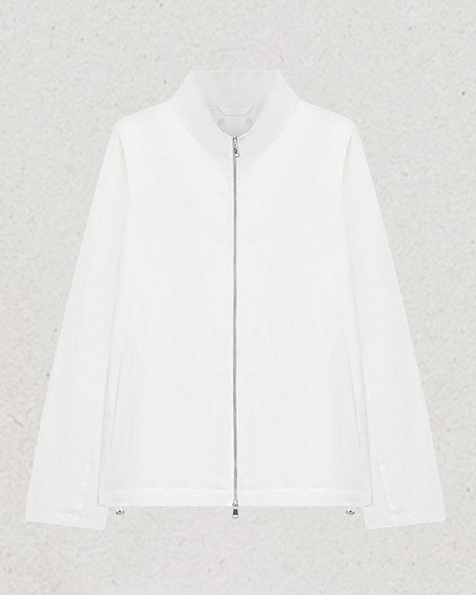 Double-Zip Stand Collar Jacket
