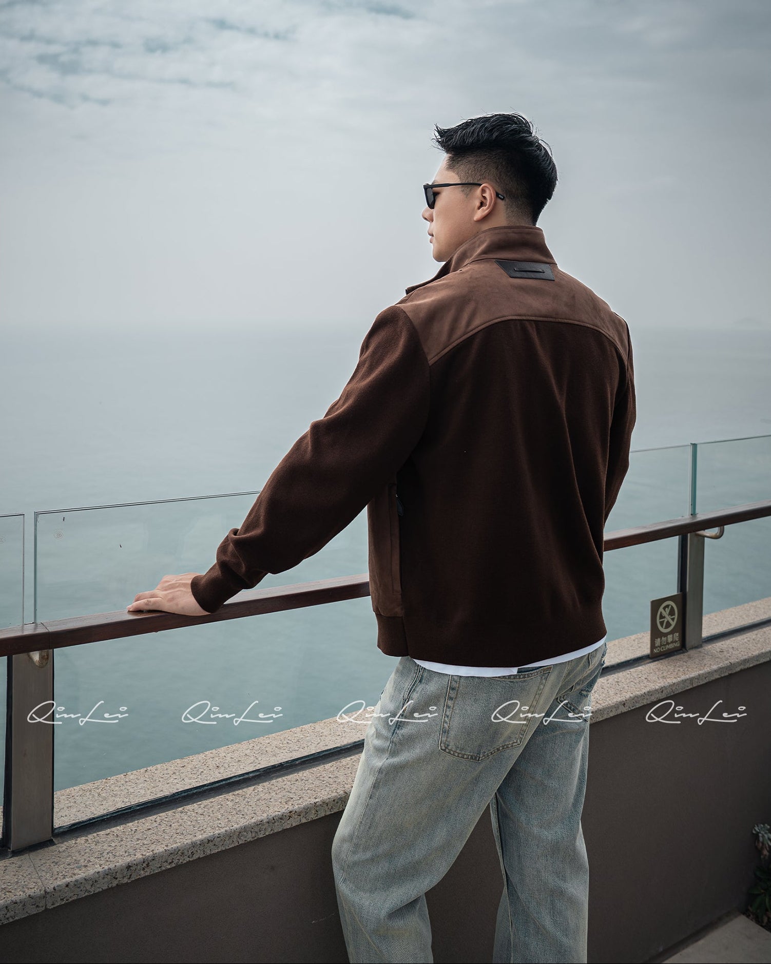 Relaxed Wool Silk Jacket