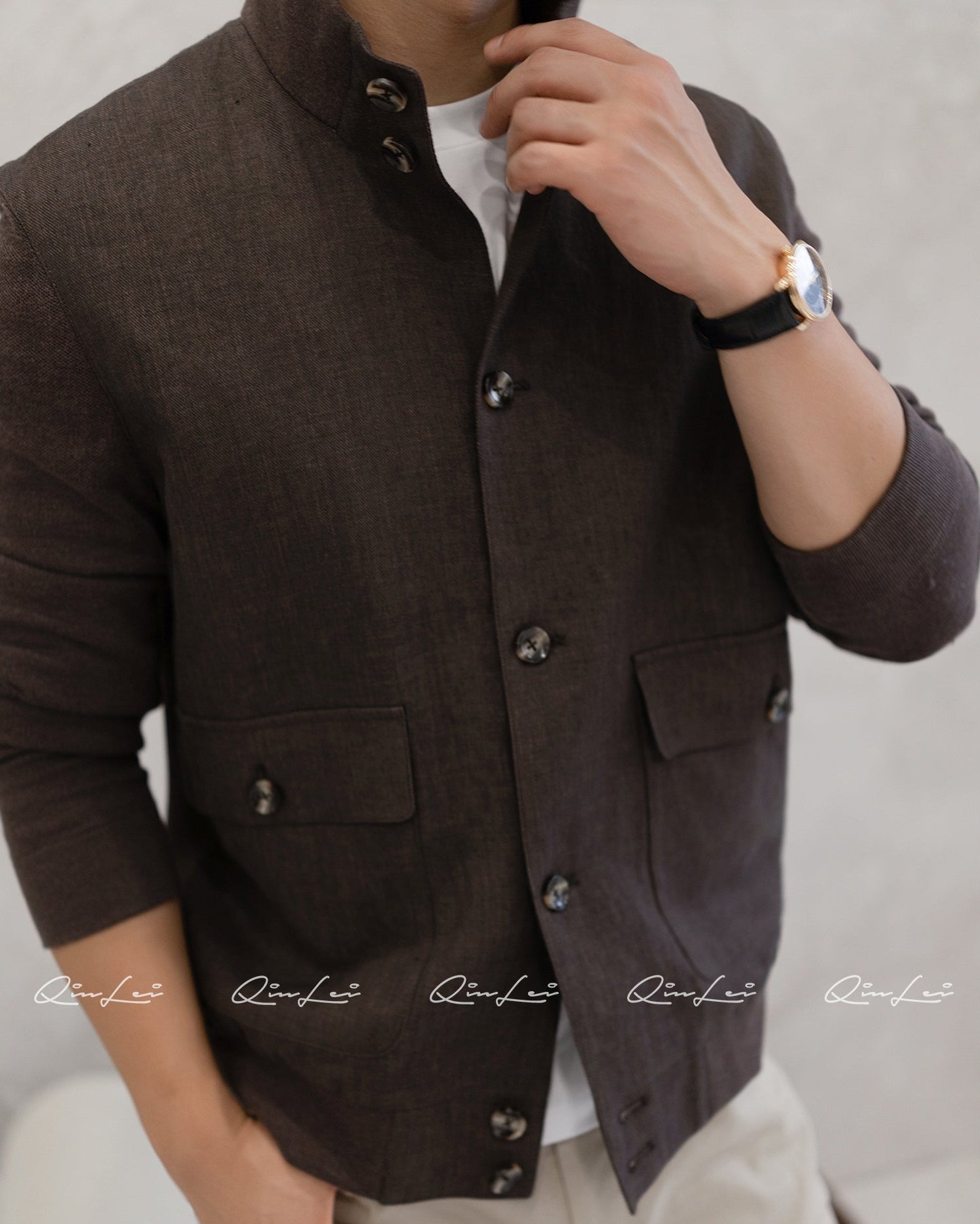High-Density Linen Jacket
