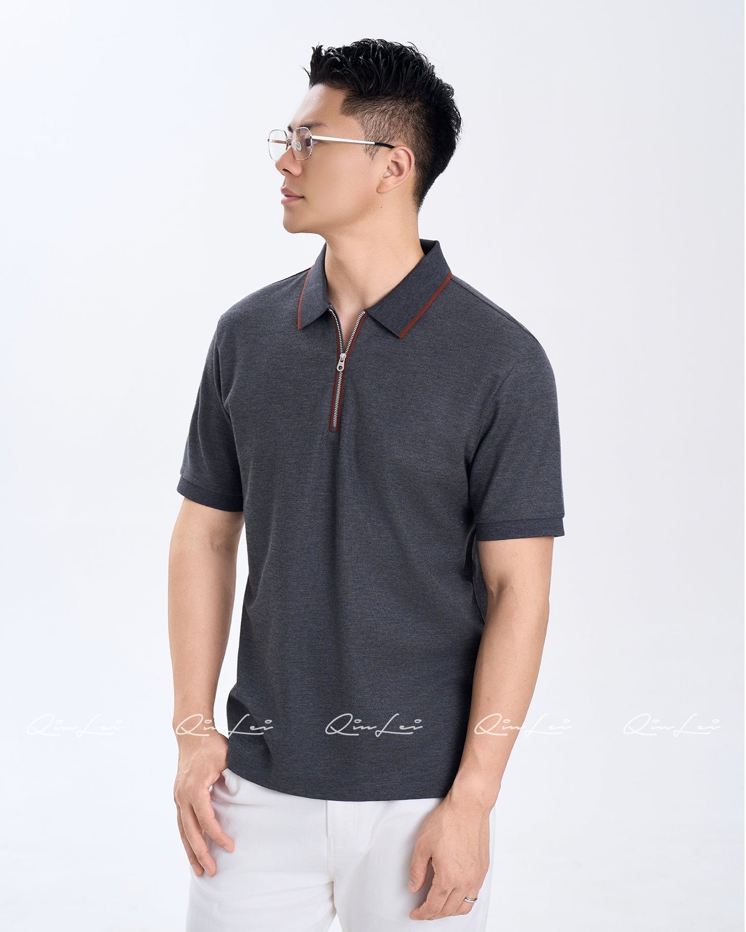 Soft Wool Cotton Polo