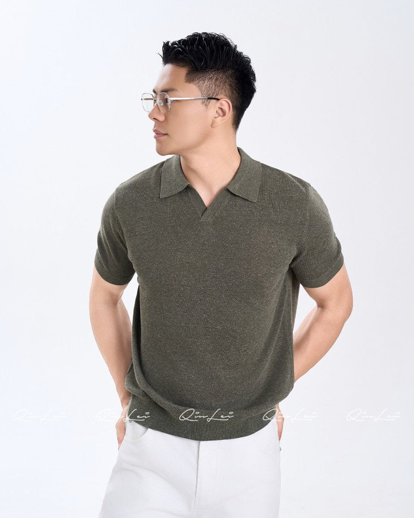 Relaxed Linen Polo