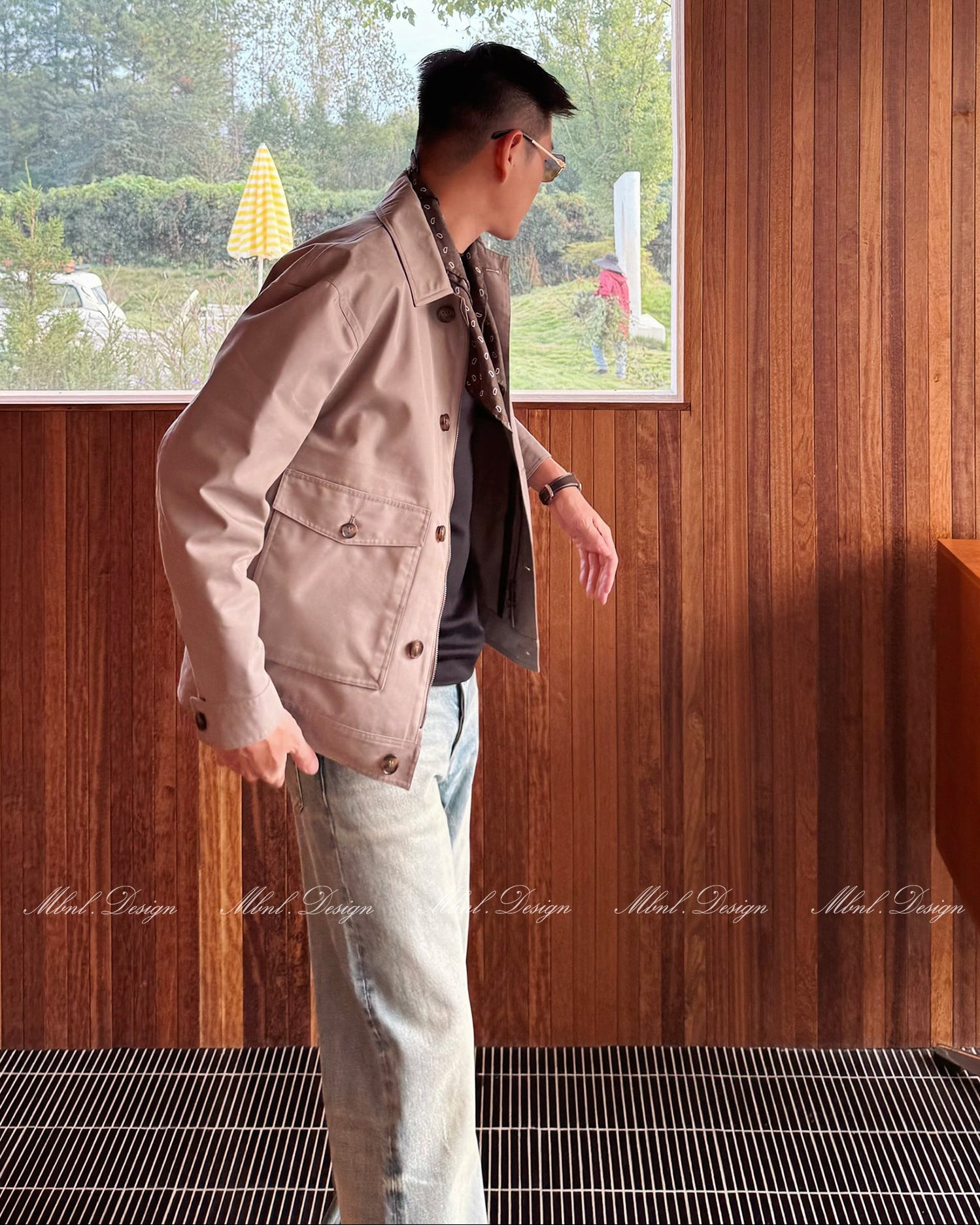 Cotton Blend Jacket